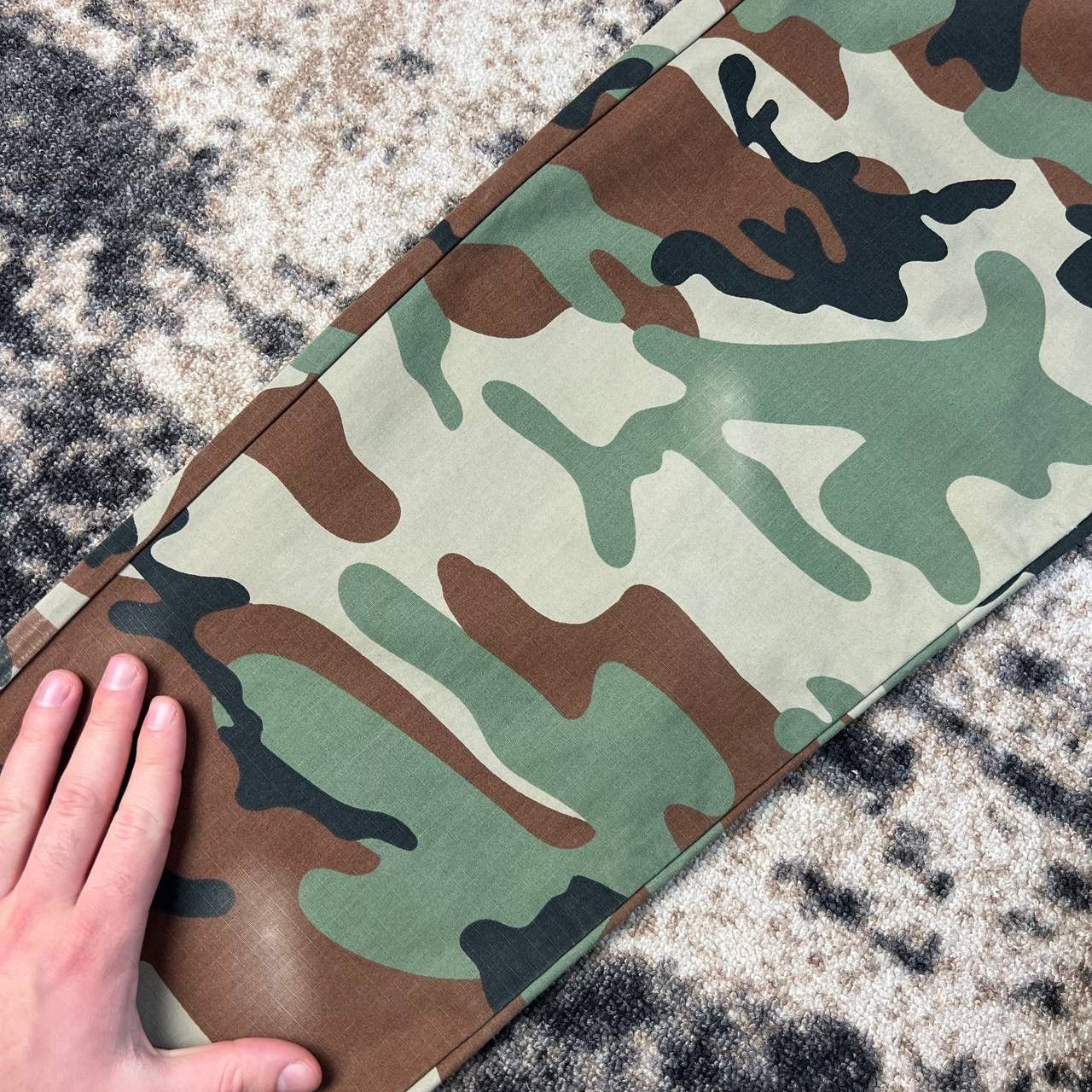 Stussy Stussy Mini Logo Vintage Camo Baggy Parachute Pants Size US 30 / EU 46 - 9 Thumbnail