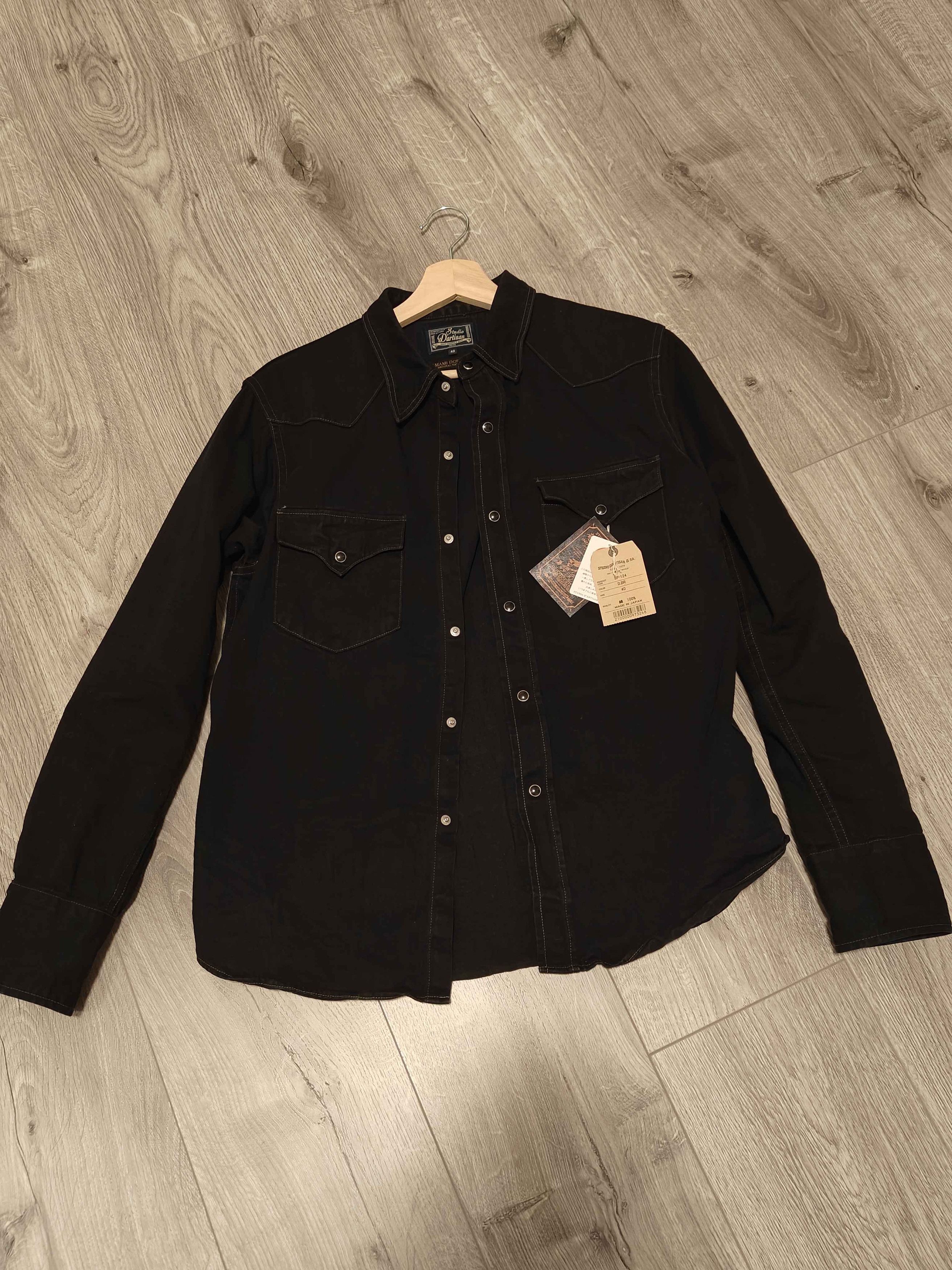 Studio D'Artisan Studio D'Artisan Amami Dorozome Mud Dye Western Shirt Size US M / EU 48-50 / 2 - 1 Thumbnail