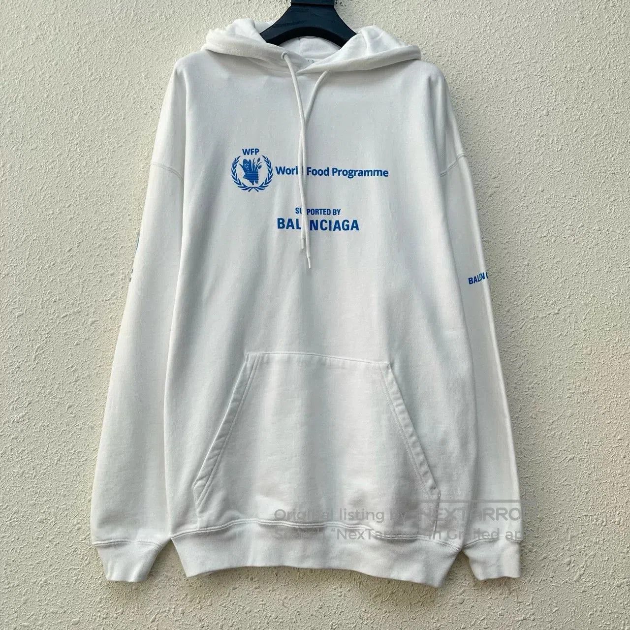 Balenciaga balenciaga x wfp hoodie white size xs. Size US XS / EU 42 / 0 - 1 Thumbnail