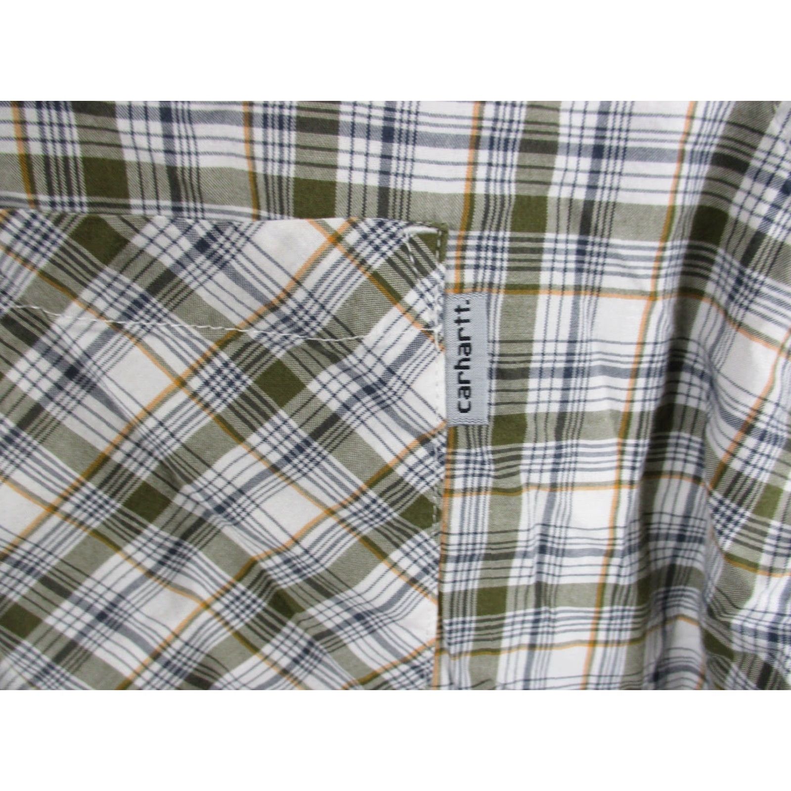 Carhartt Carhartt Plaid Shirt Men XL Short Sleeve Relaxed Fit Pocket Button Down Cowboy Size US XL / EU 56 / 4 - 3 Thumbnail