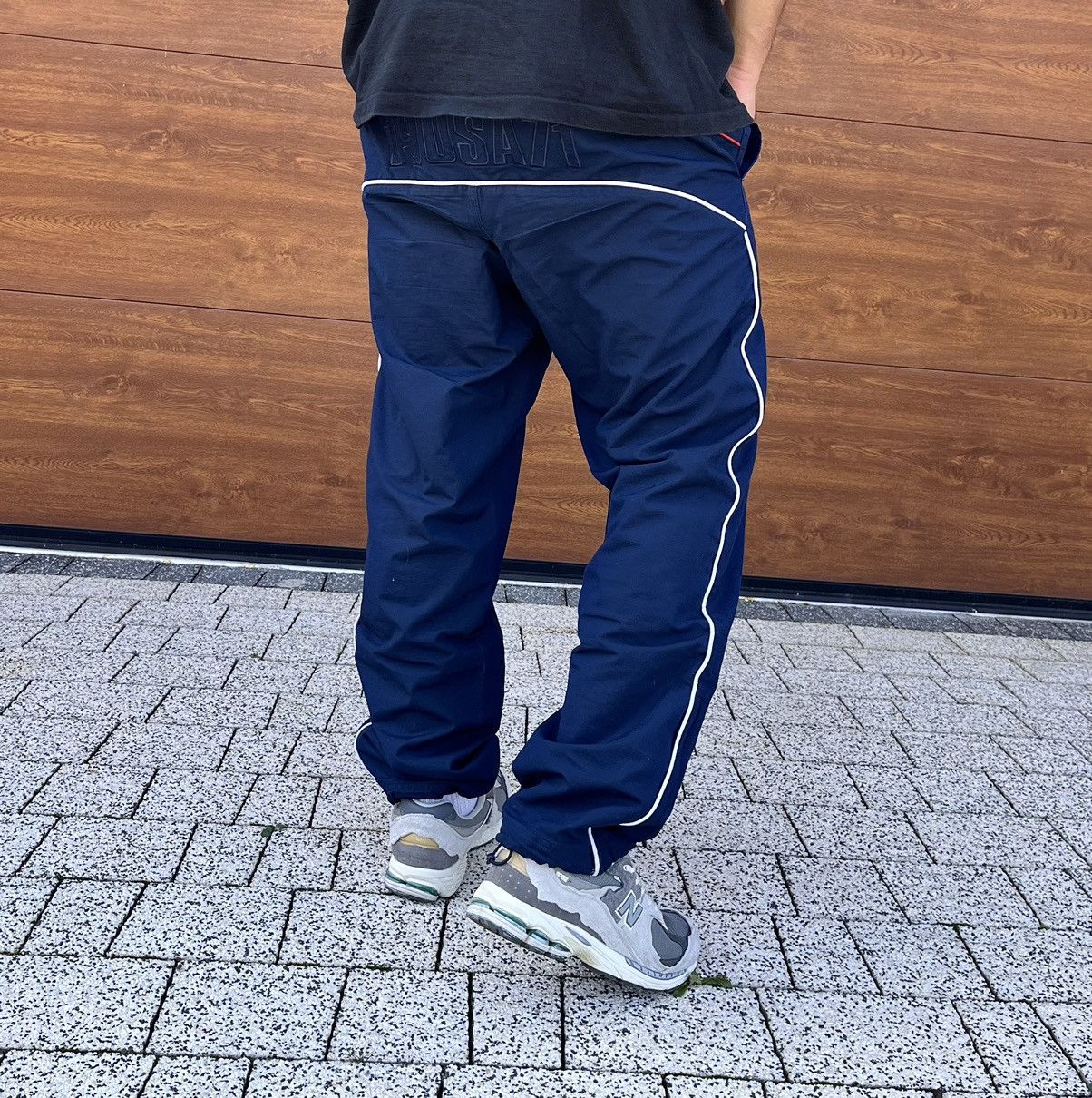 Nike × USA Olympics × Vintage Nike USA Vintage Track Pants Drill Gorpcore Style Joggers Size US 32 / EU 48 - 2 Thumbnail