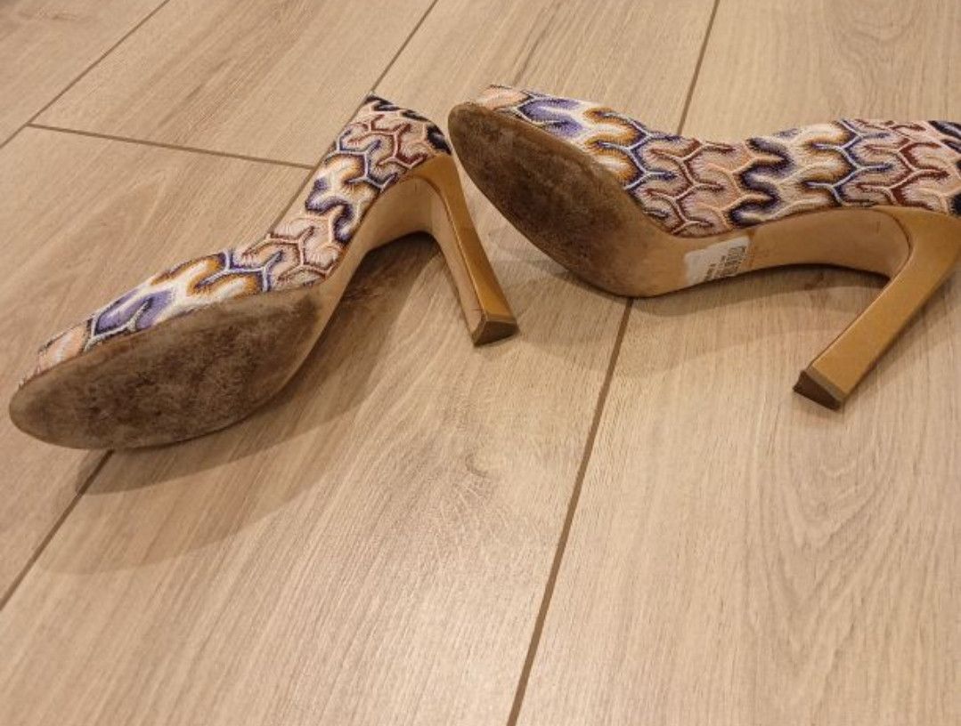 Missoni Missoni Peep Toes Multicoloured Heels Size US 8 / IT 38 - 6 Thumbnail