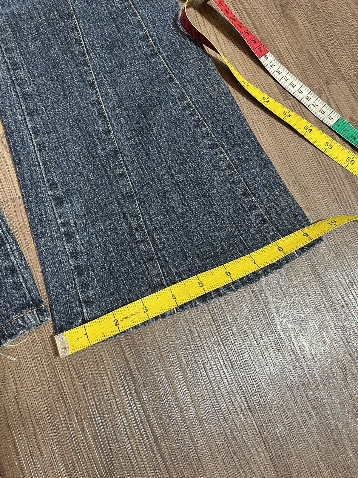 Hysteric Glamour Sino japan flared distressed denim Size US 34 / EU 50 - 18 Thumbnail