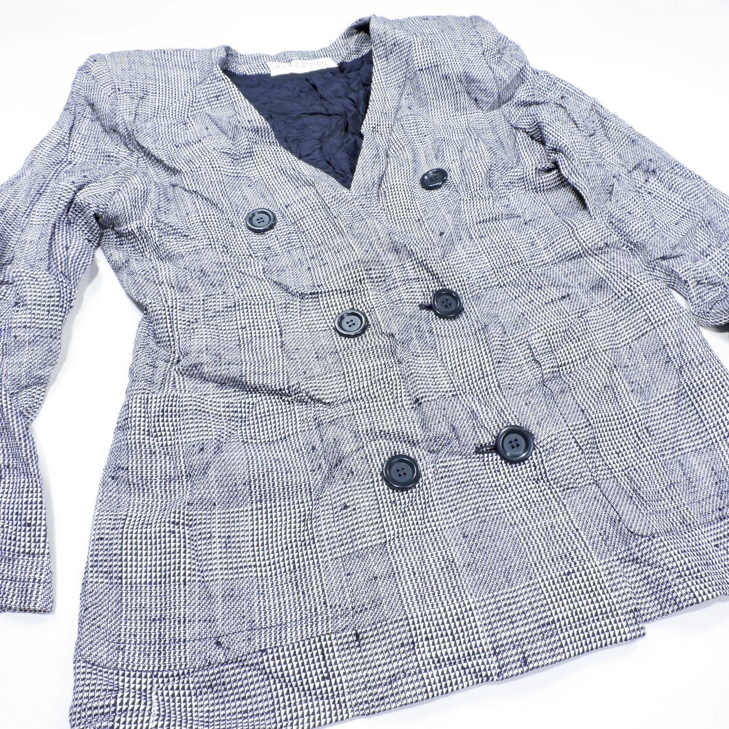 Givenchy GIVENCHY NOUVELLS BOUTIQUE HOUNDSTOOTH GLEN PLAID JACKET Size XL / US 12-14 / IT 48-50 - 9 Thumbnail