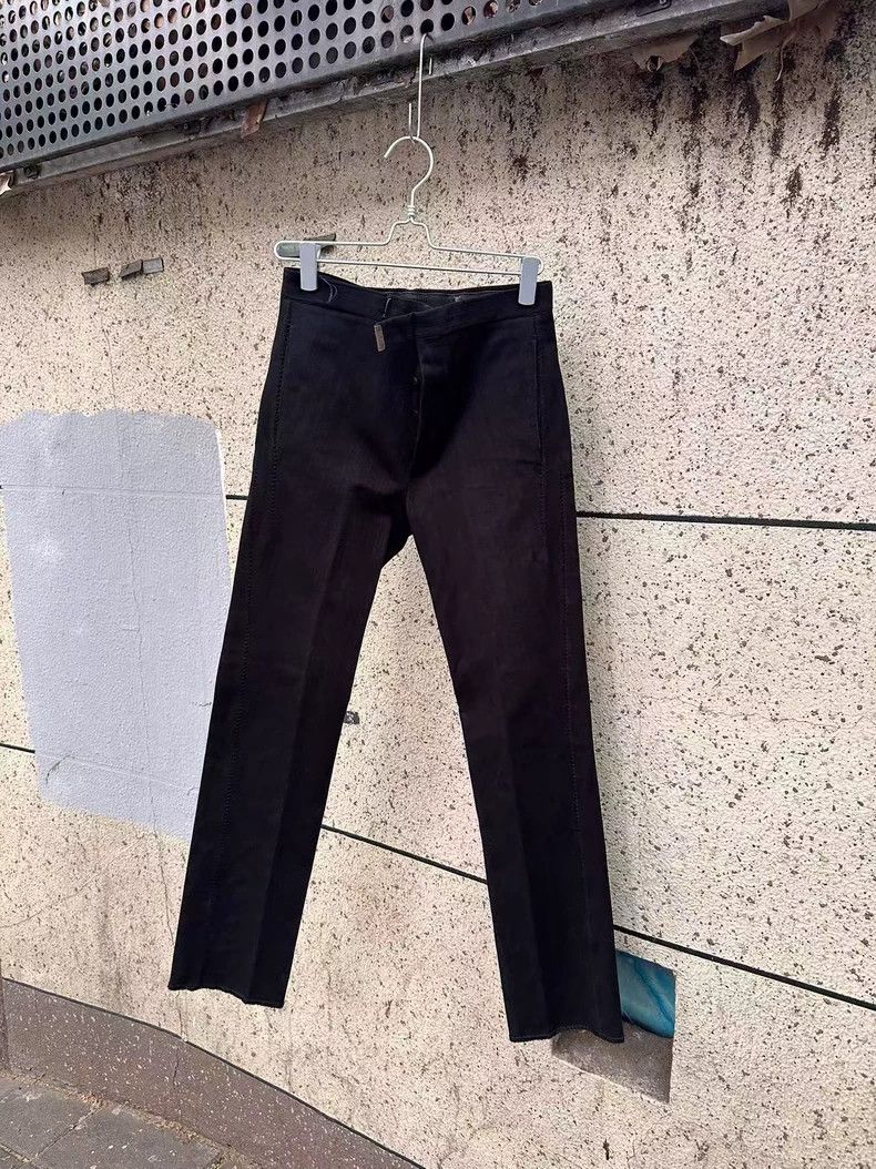 Carol Christian Poell Carol Christian Poell Black Trousers Size 46 Size US 31 - 1 Thumbnail