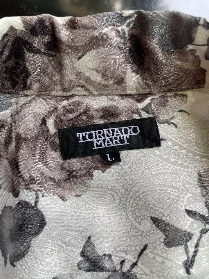 Tornado Mart Tornnado Mart Roses Shirt Size US L / EU 52-54 / 3 - 4 Thumbnail