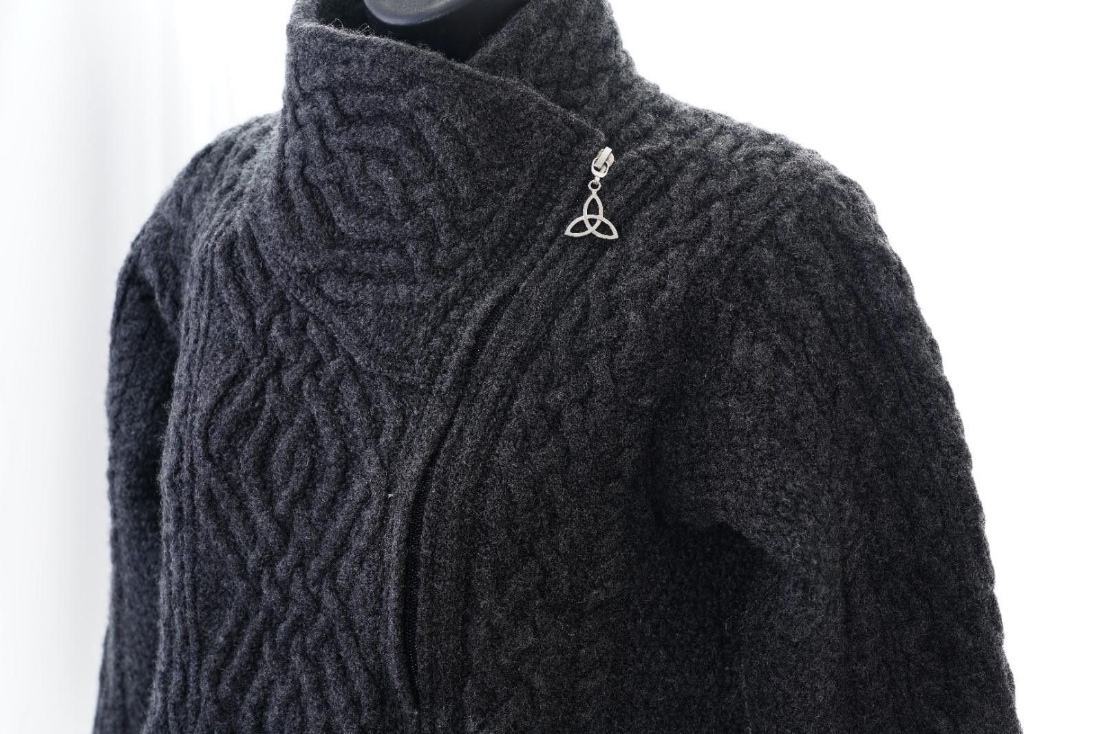 Aran Crafts Aran 100% Merino Wool Sweater Women's Sz M Size M / US 6-8 / IT 42-44 - 2 Thumbnail