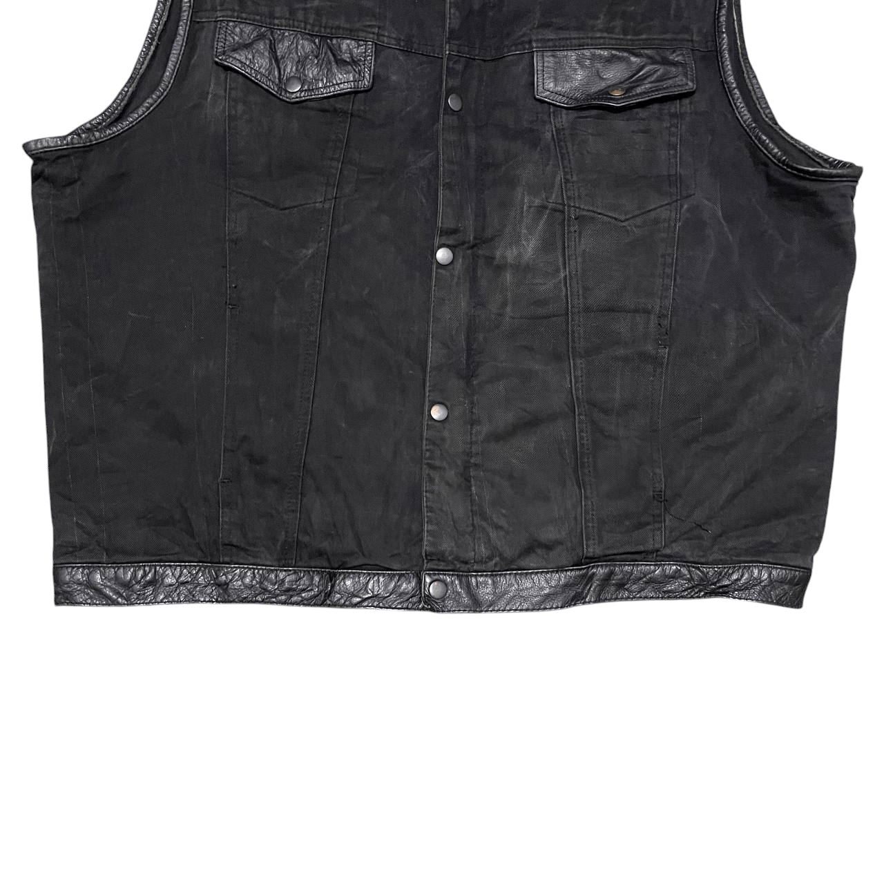 UNIK International Inc. Vintage Unik Denim Vest Rare Size US XXL / EU 58 / 5 - 3 Thumbnail