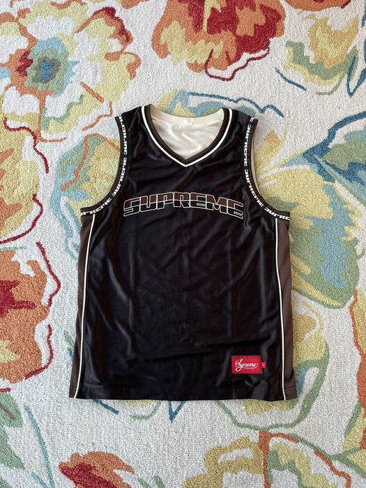 Supreme Supreme Reversible Basketball Jersey SS22 Brown | Grailed