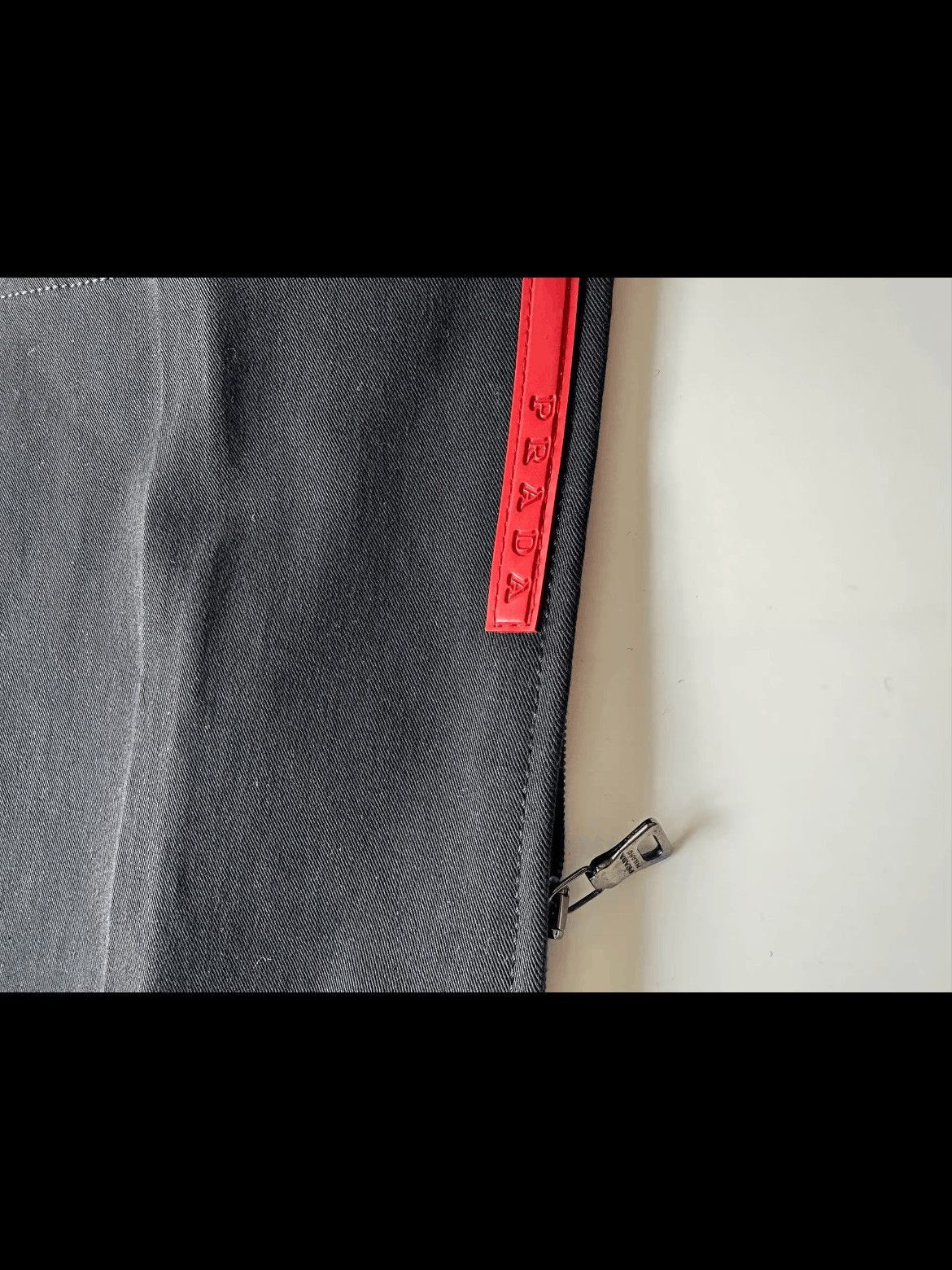 Prada Sz 46 Vintage Prada Red Label Side Zip Trousers-2508 Size US 30 / EU 46 - 5 Thumbnail