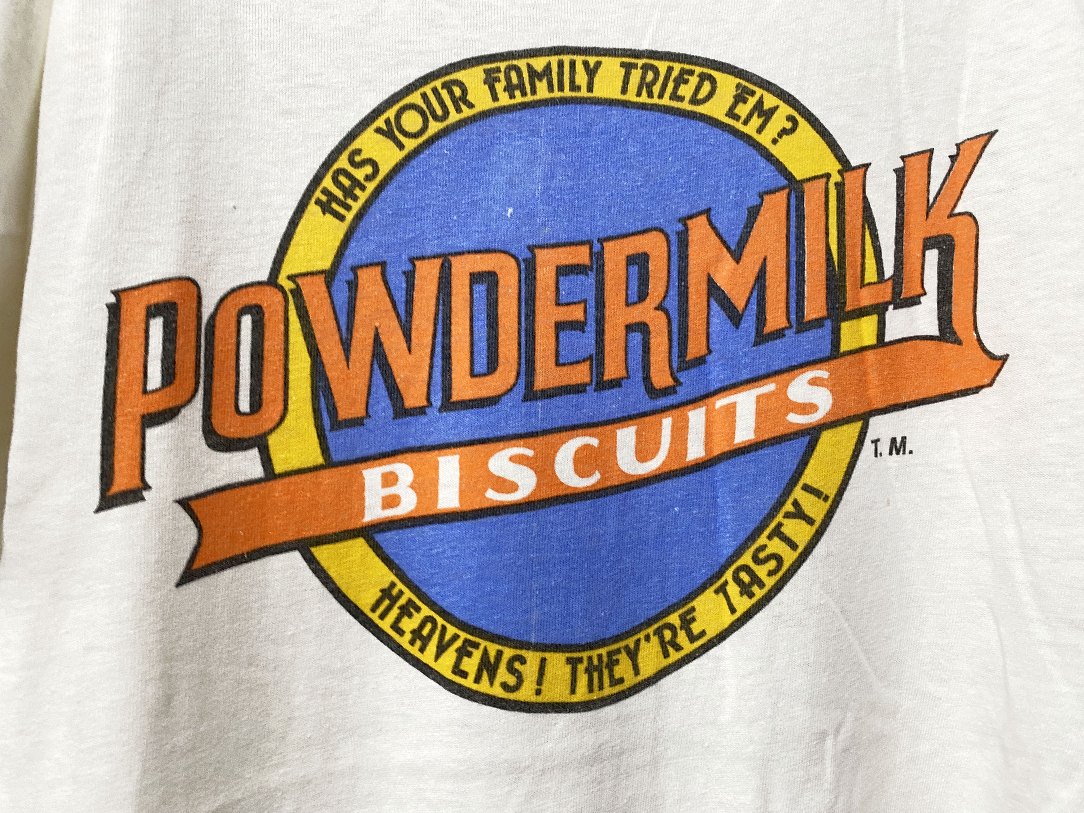 Vintage Vintage 90s Powdermilk Biscuits Shirt Size US L / EU 52-54 / 3 - 2 Thumbnail