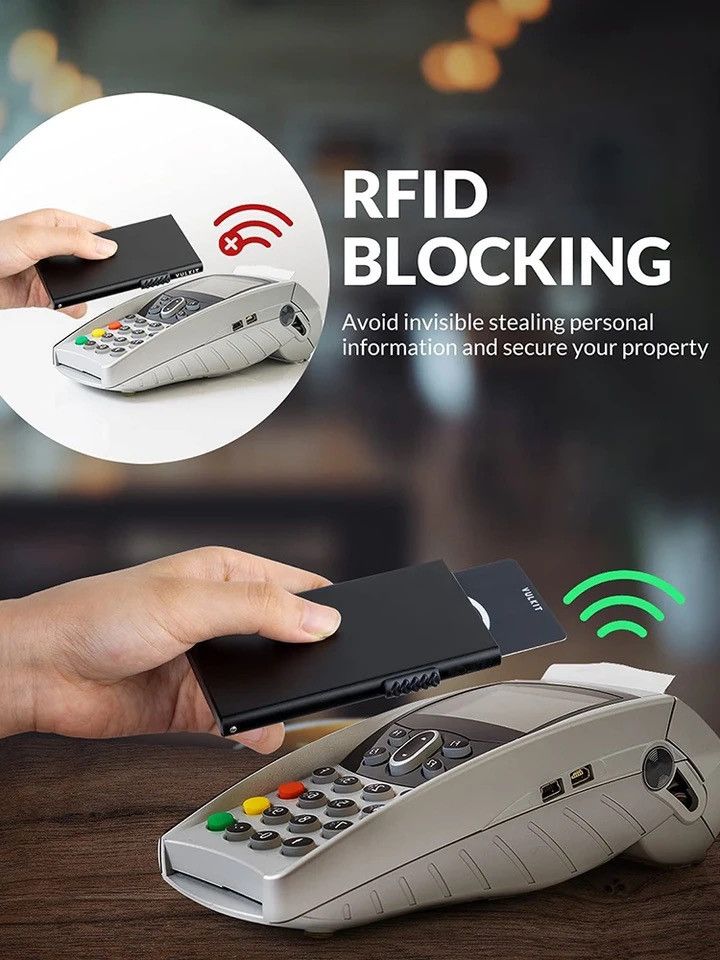 Designer × Japanese Brand Credit Card Holder RFID Blocking Pop Up Size ONE SIZE - 3 Thumbnail