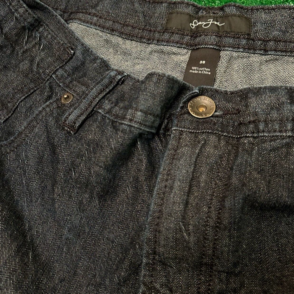 Sean John VINTAGE Sean John Baggy Jeans Mens 38 Denim Hip Hop Grunge Skater JNCO Southpole 90s 2000s Wide-Leg 32 Inseam Mens Size US 38 / EU 54 - 4 Thumbnail