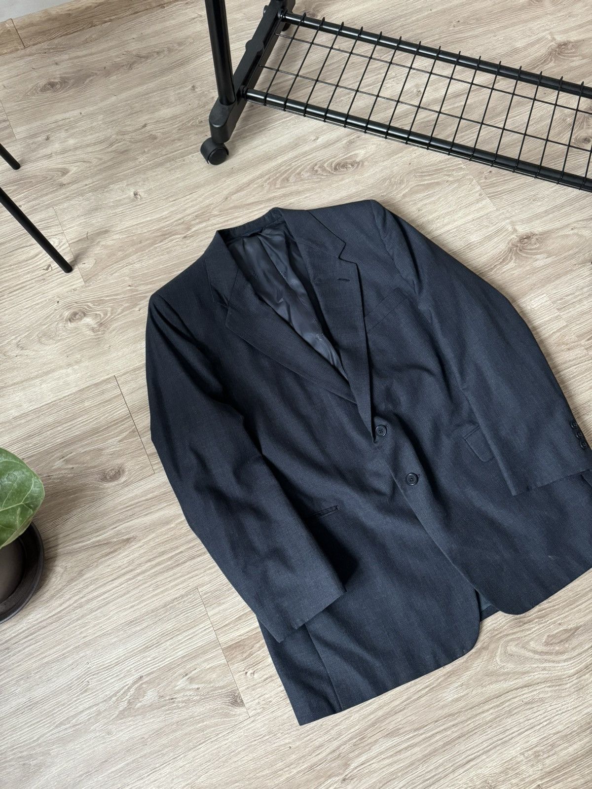 Givenchy Vintage Givenchy Wool Blazer Size 52R - 2 Thumbnail