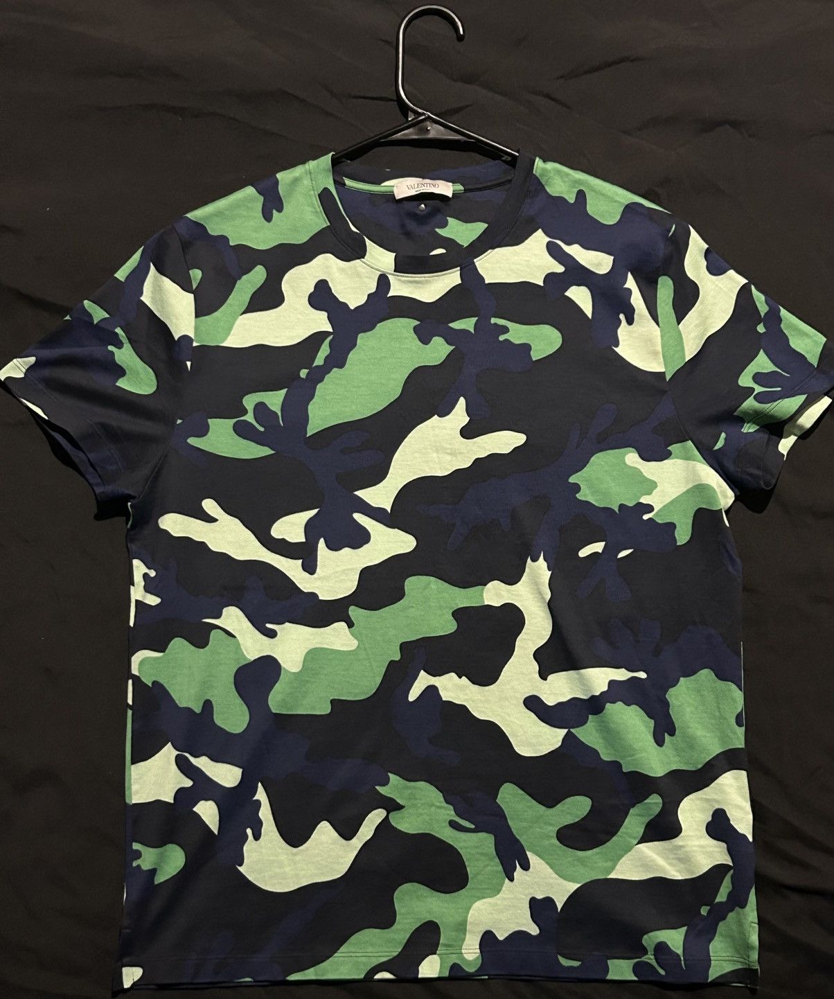 Valentino Valentino Green camo T-shirt Size US M / EU 48-50 / 2 - 1 Thumbnail