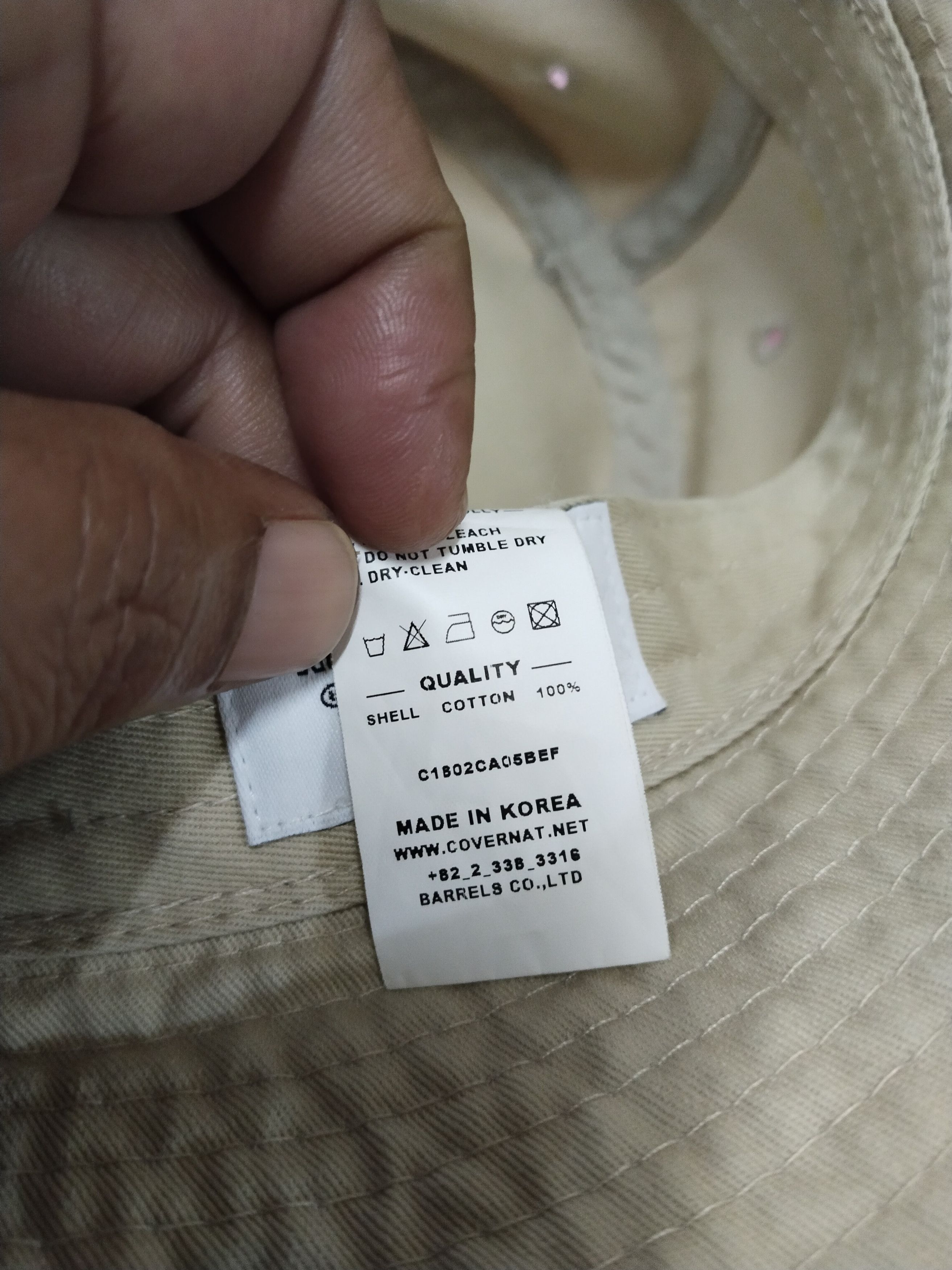 COVERNAT RARE COVERNAT BUCKET HAT Size ONE SIZE - 7 Thumbnail