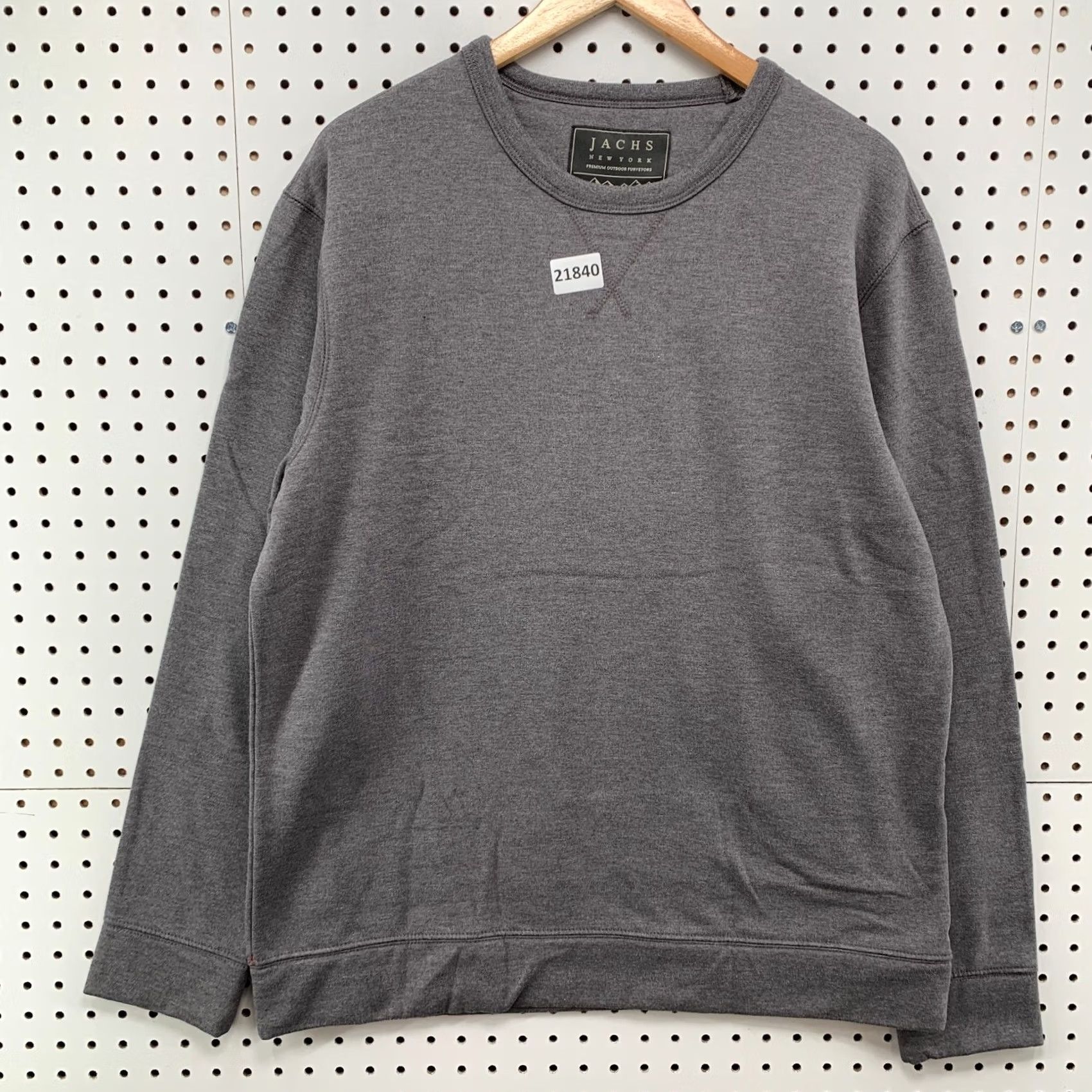 Vintage Jachs New York Crewneck Sweatshirt Gray Adult Mens Large Pullover Size US L / EU 52-54 / 3 - 2 Thumbnail