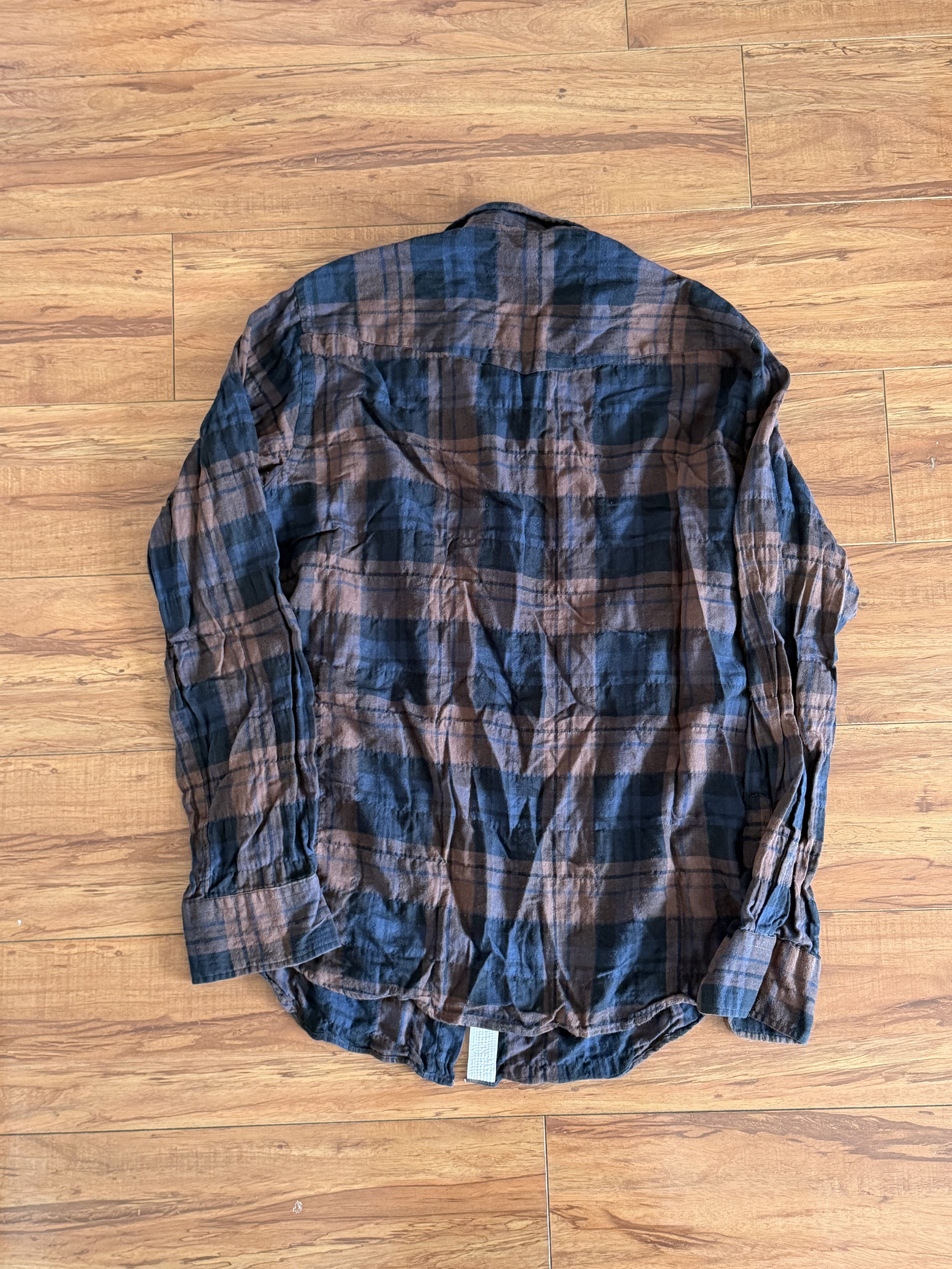Officine Generale Plaid Button Down Size US M / EU 48-50 / 2 - 3 Thumbnail