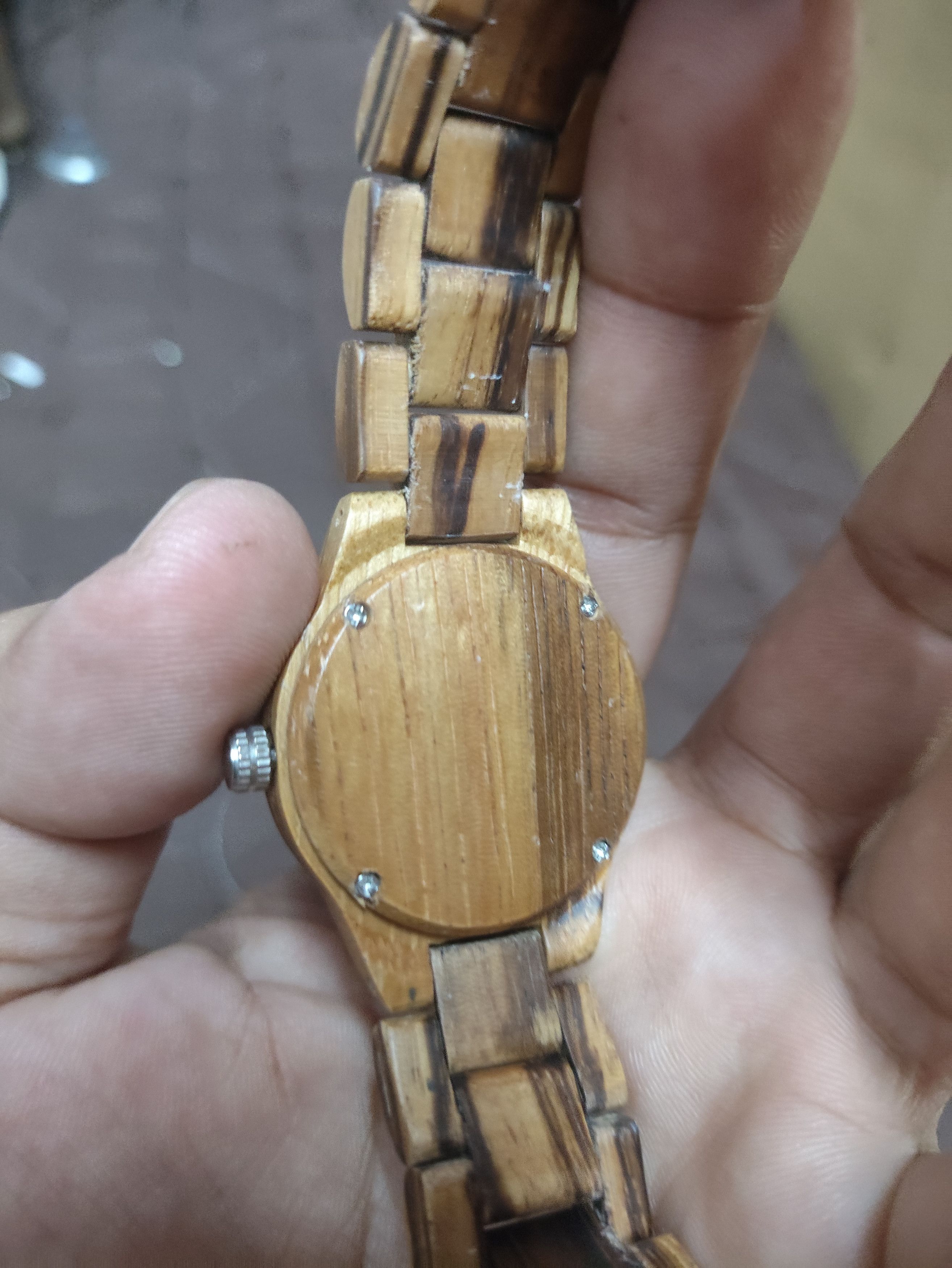 Vintage Retro Vintage FULLY Wood Watch Material (Handmade Design) Size ONE SIZE - 11 Thumbnail
