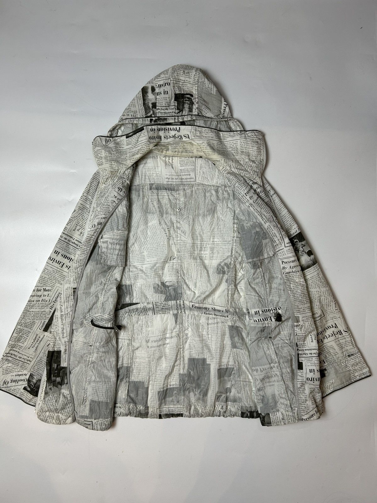Japanese Brand JAPANESE BRAND INSPIRED NEWSPAPER LIGHT JACKET Size US M / EU 48-50 / 2 - 3 Thumbnail