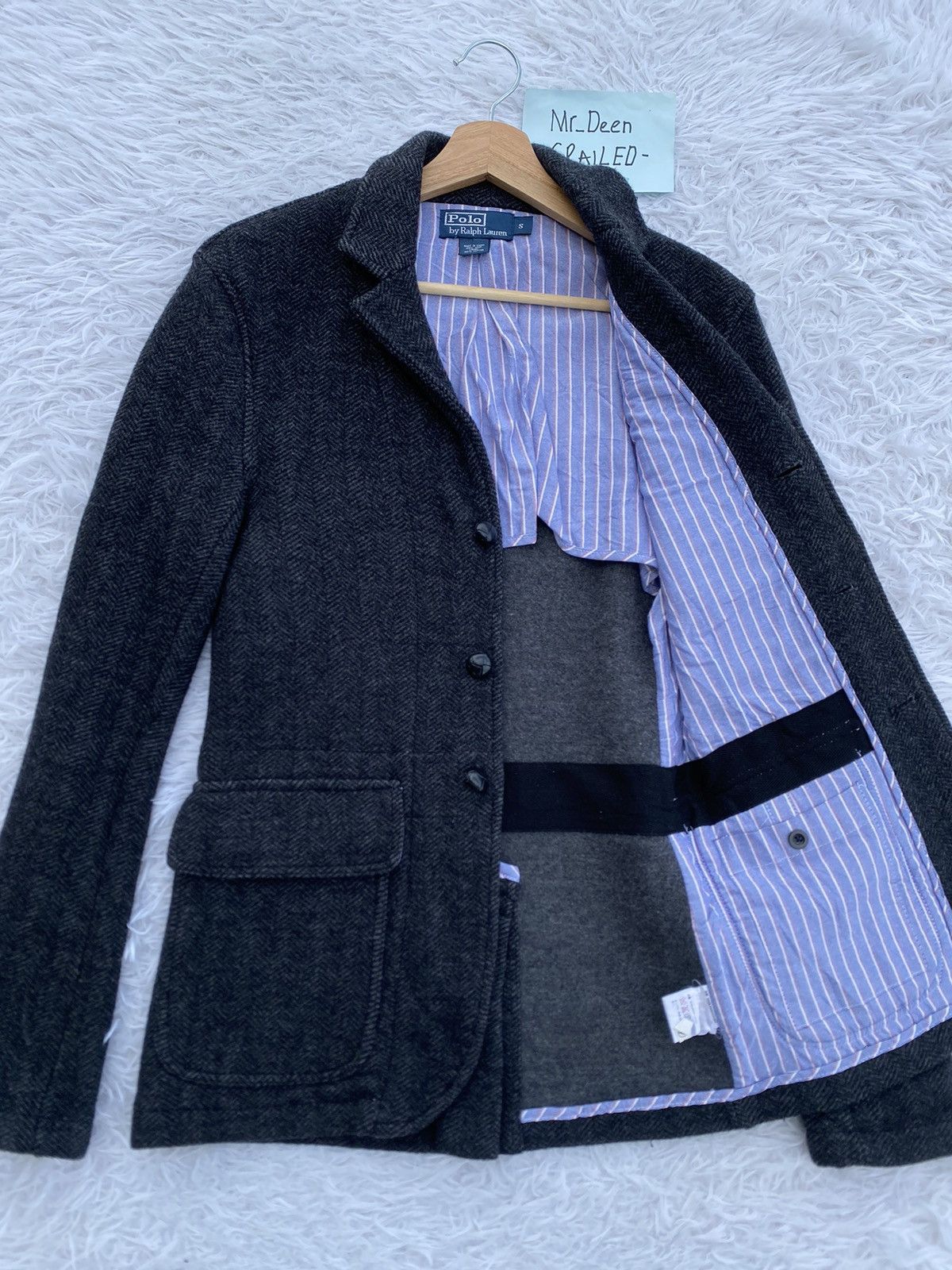 Polo Ralph Lauren Rare Vintage Polo Ralph Lauren Wool Coat/ Jacket Size US S / EU 44-46 / 1 - 7 Thumbnail