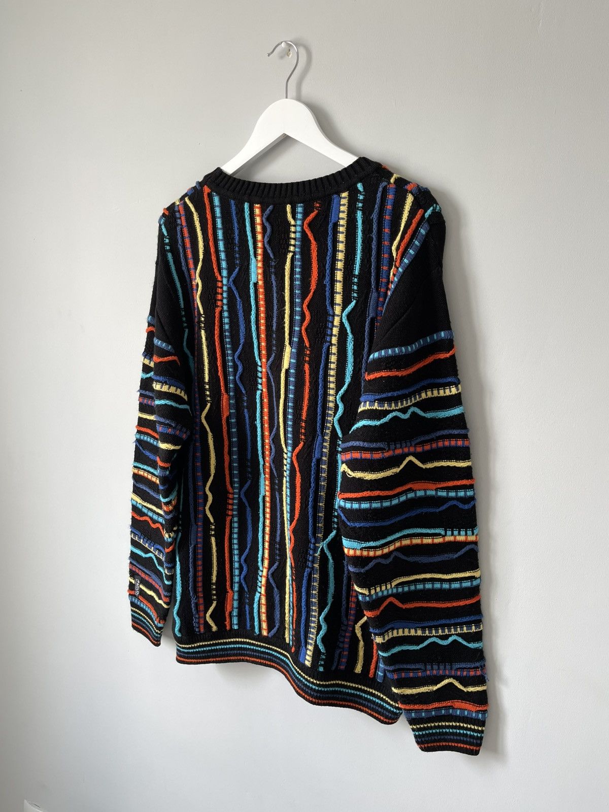Vintage Vintage 90's Coogi Style Archive Rare 3D Knit Sweater Size US XL / EU 56 / 4 - 10 Thumbnail