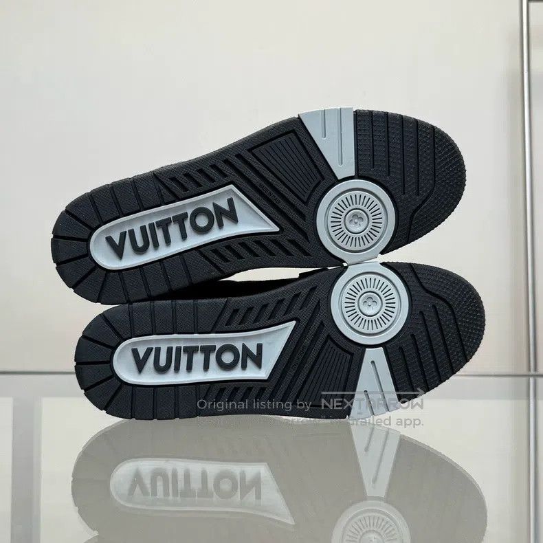 Louis Vuitton Louis Vuitton SS25 New Black denim shoes Size US 7 / EU 40 - 4 Thumbnail