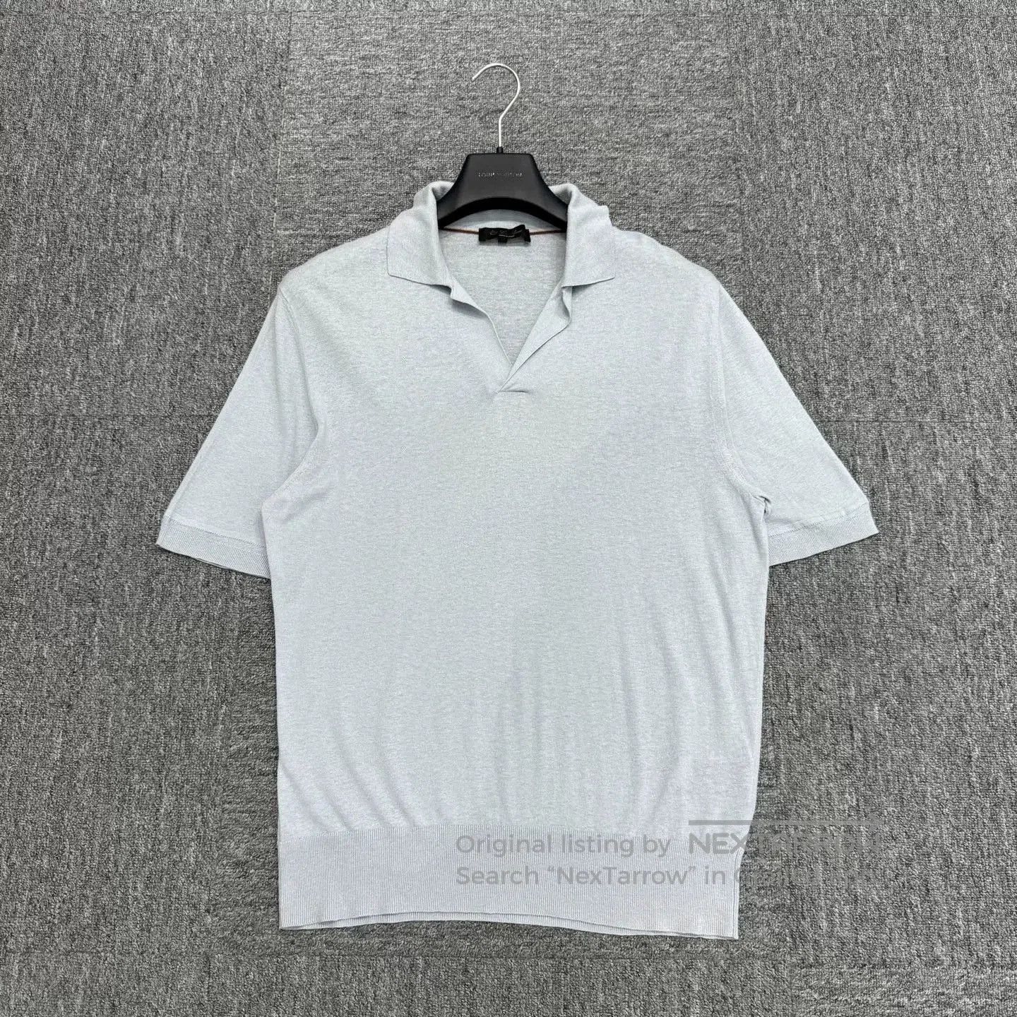Loro Piana Loro Piana Silk-Linen Blend Short-Sleeve. Size US M / EU 48-50 / 2 - 1 Thumbnail