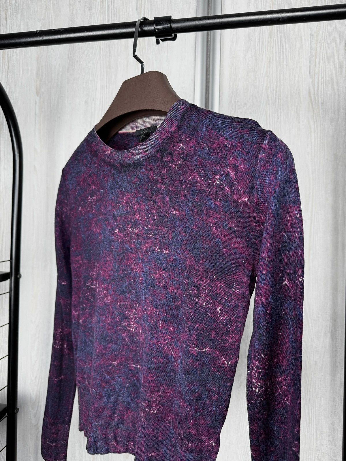 Cos COS merino wool painted sweater size XS Size XS / US 0-2 / IT 36-38 - 4 Thumbnail