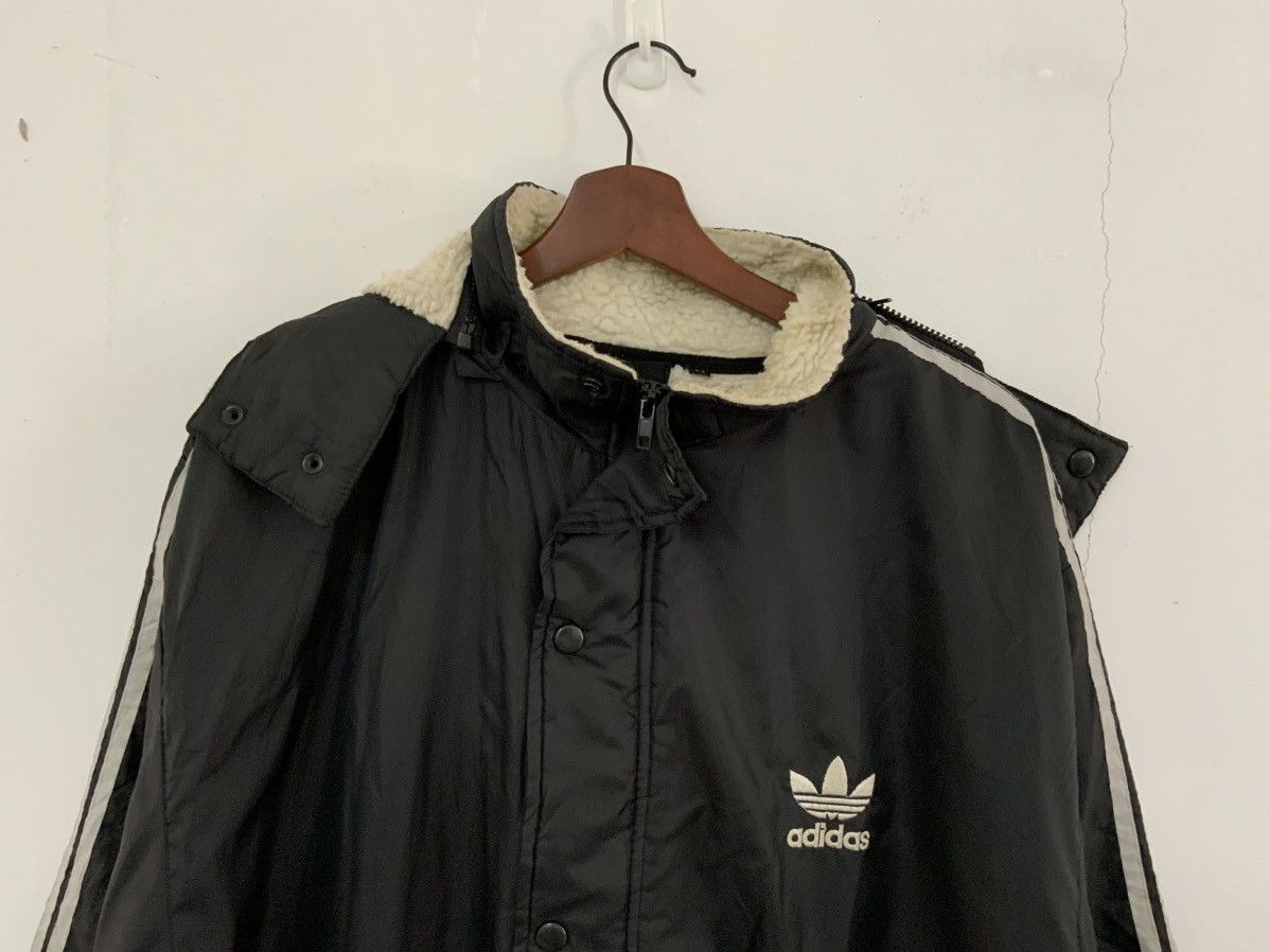 Adidas Vintage Adidas Mohair Fur Trench Coat Size US M / EU 48-50 / 2 - 5 Thumbnail