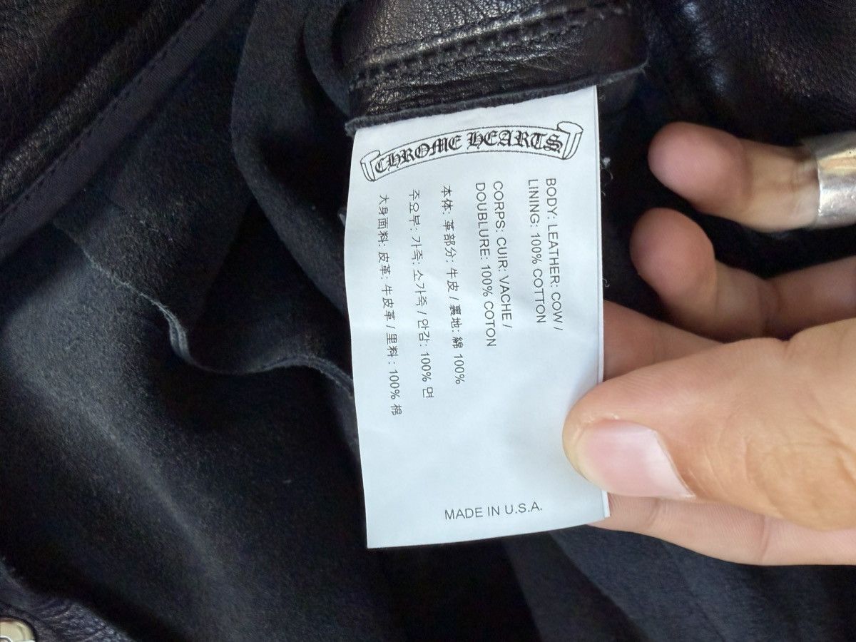 Chrome Hearts Chrome Hearts Articulated Leather Cargo Pant Baggy Devil Dog Size US 31 - 10 Thumbnail