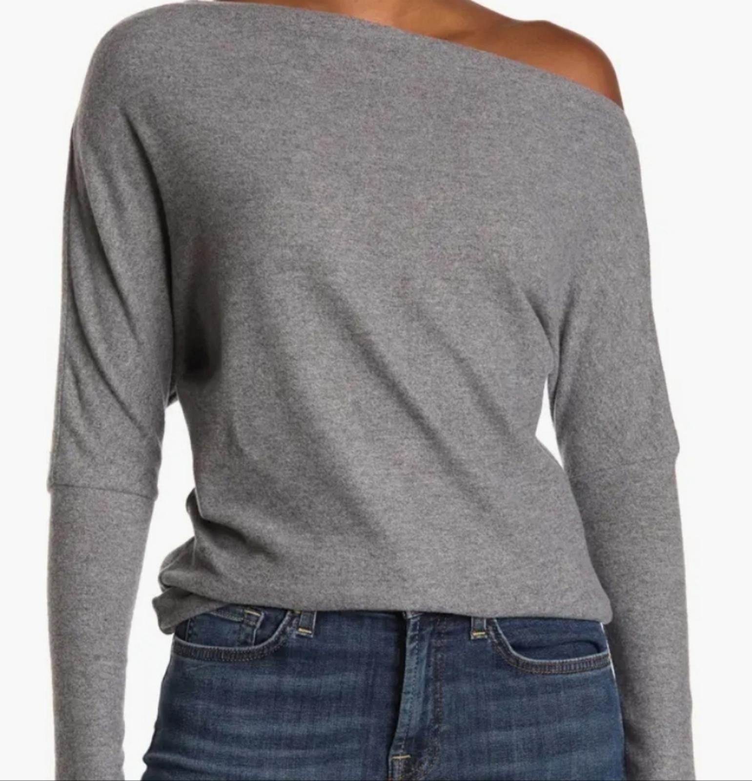AUTRY Astr The Label Off the Shoulder Long Sleeve Sweater Size XL / US 12-14 / IT 48-50 - 1 Thumbnail