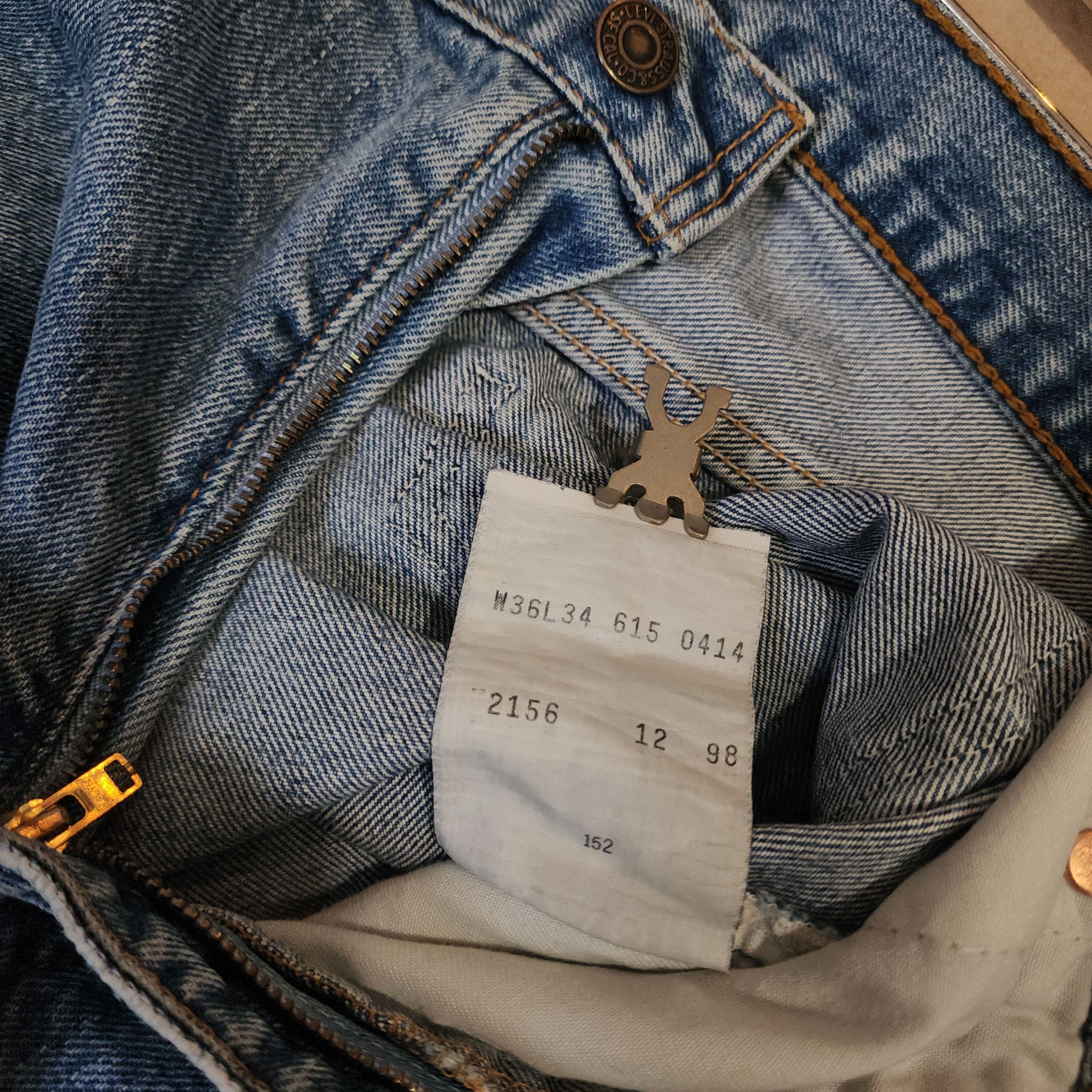 Levi's × Vintage levis 615 orange tab Size US 32 / EU 48 - 9 Thumbnail