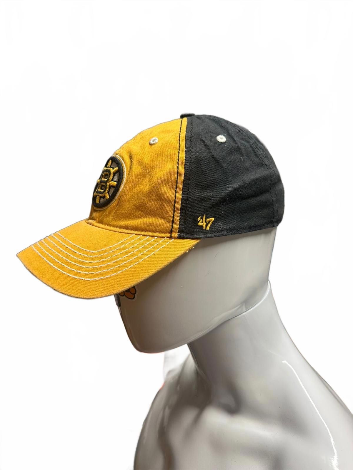 47 Brand 47 Brand Adjustable Boston Bruins Cap - Yellow & Black Size ONE SIZE - 3 Thumbnail