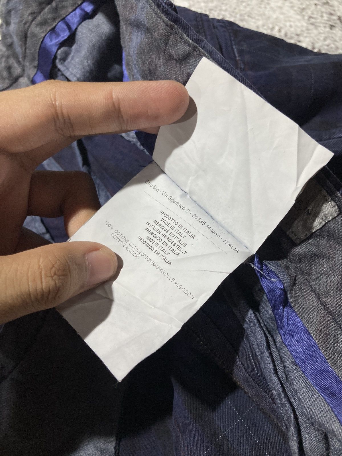 Etro 🇮🇹 Etro Made In Italy Casual Tartan Plaid Pants Luxury Size US 30 / EU 46 - 17 Thumbnail