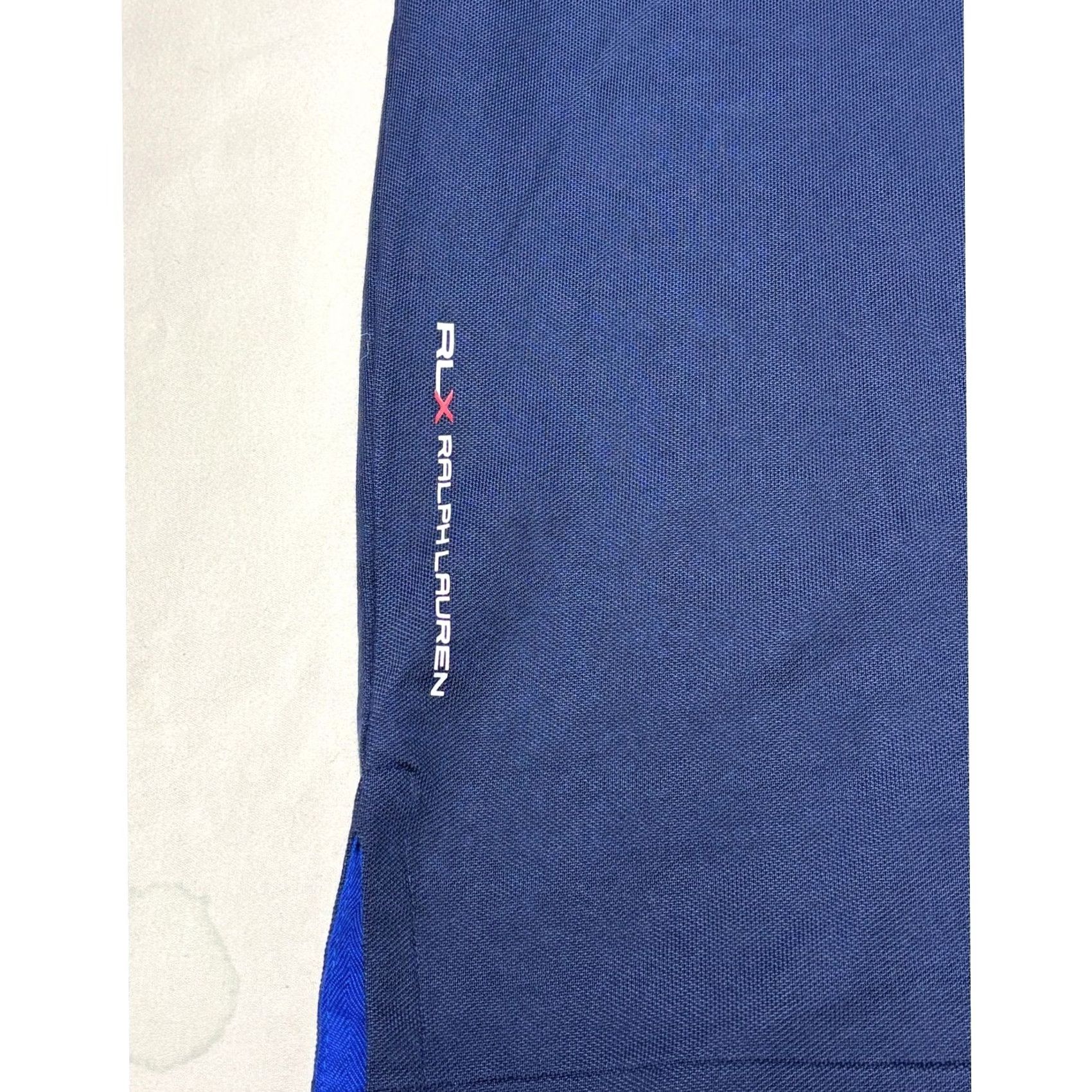 RLX Ralph Lauren RLX Ralph Lauren Racing Polo Shirt Navy Blue Women Large ATL A6 Graphic Logo Size L / US 10 / IT 46 - 2 Thumbnail