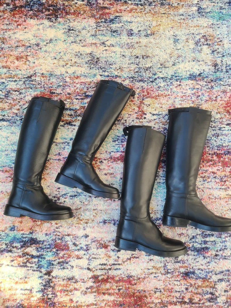Ann Demeulemeester Ann Demeulemeester Women's Knee High Boots-2506 Size US 6 / IT 36 - 4 Thumbnail