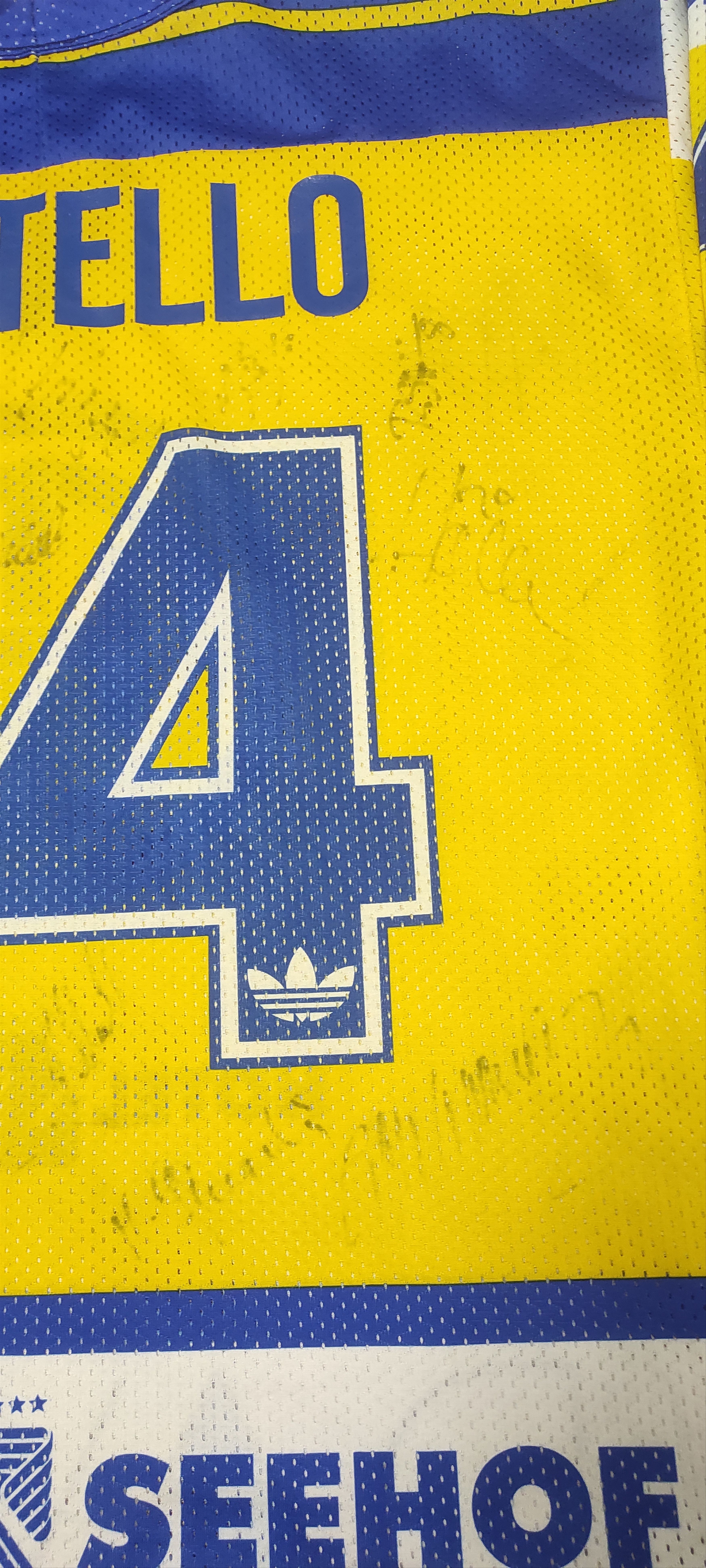 Adidas HC Davos #14 Costello Switzerland Vintage Rare 80s Hockey Size US L / EU 52-54 / 3 - 8 Thumbnail
