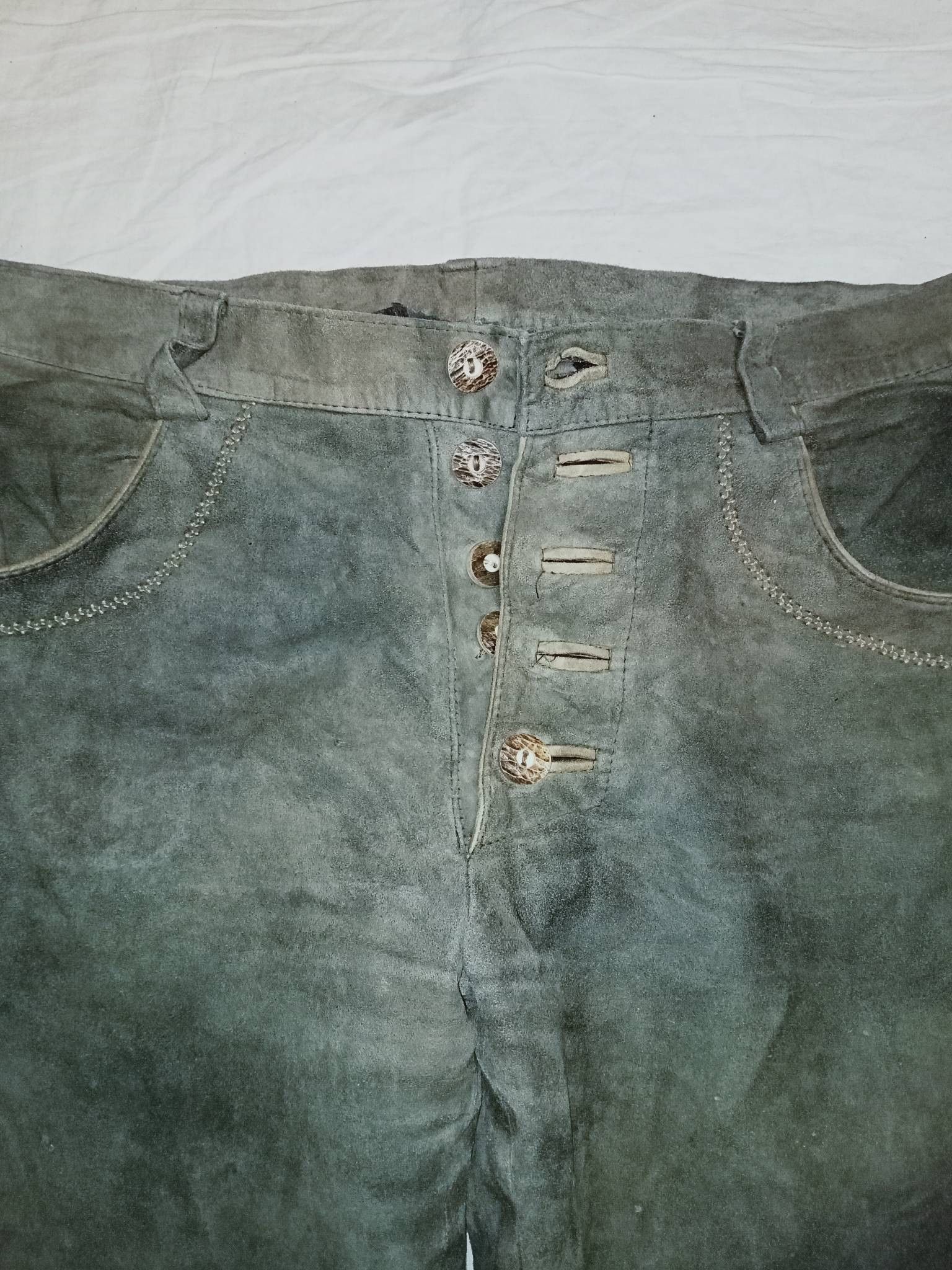 Vintage Vintage Leather Pants Size US 34 / EU 50 - 4 Thumbnail
