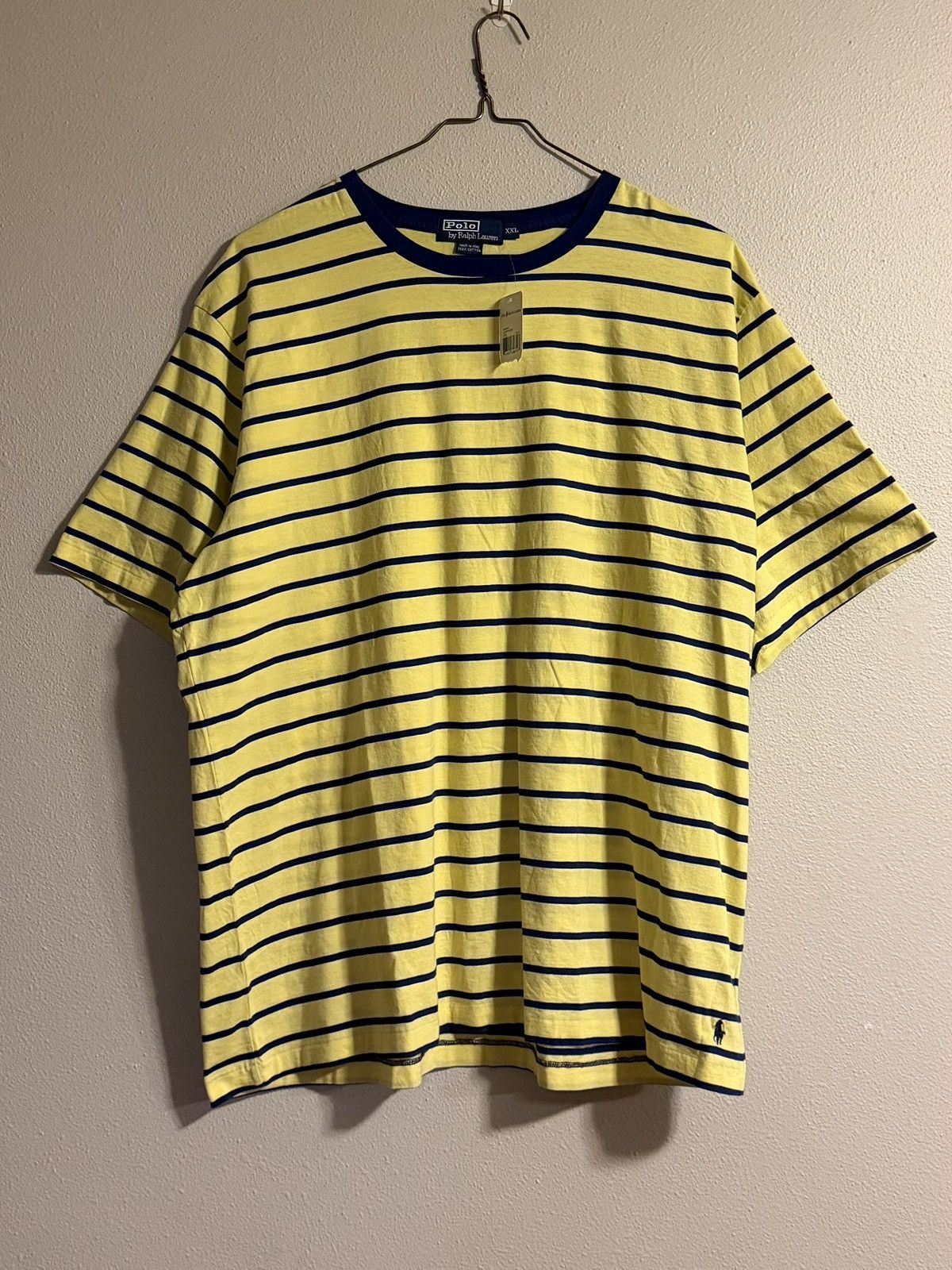 Polo Ralph Lauren vtg NWT polo striped ringer tee ‘lighthouse’ Size US XXL / EU 58 / 5 - 1 Thumbnail