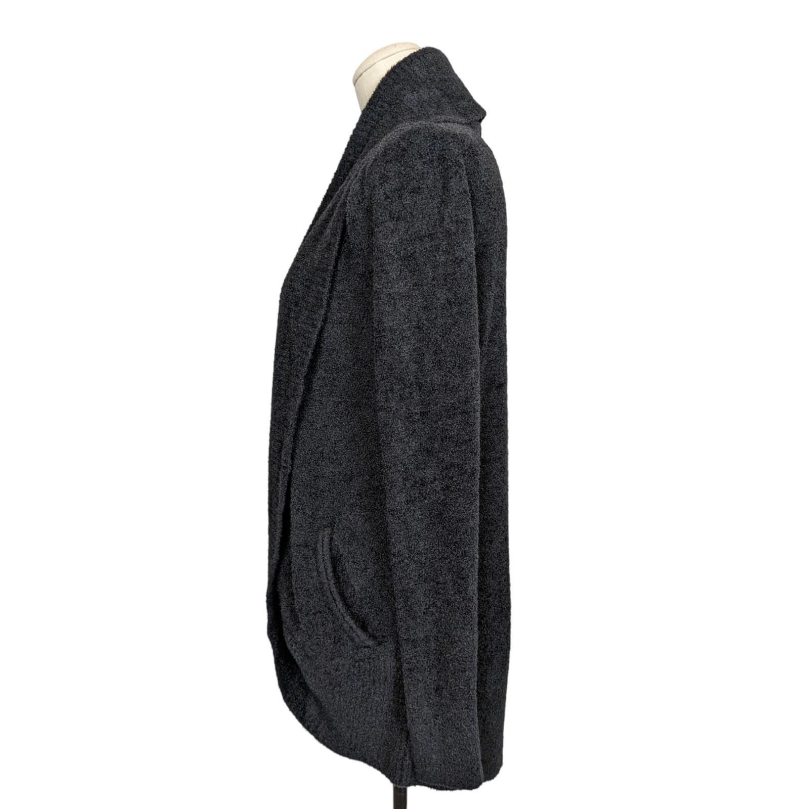 Other Barefoot Dreams CozyChic Lite Circle Cardi Black Sz XS Size XS / US 0-2 / IT 36-38 - 3 Thumbnail