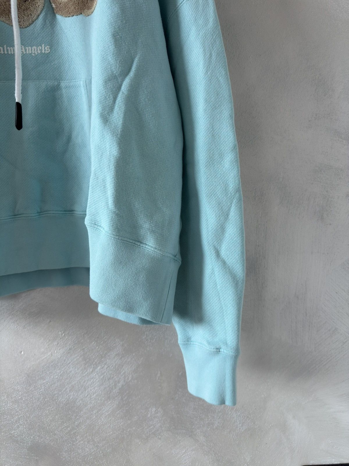Palm Angels Palm Angels Kill the Bear Popover Hoodie-Turquoise/Blu Size US M / EU 48-50 / 2 - 6 Thumbnail