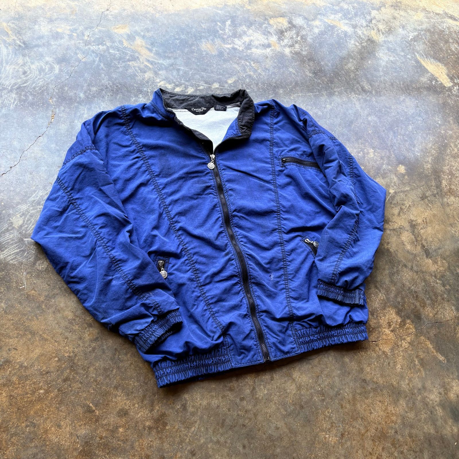 Christian Dior Monsieur Vintage 90s Christian Dior Windbreaker Size US L / EU 52-54 / 3 - 2 Thumbnail