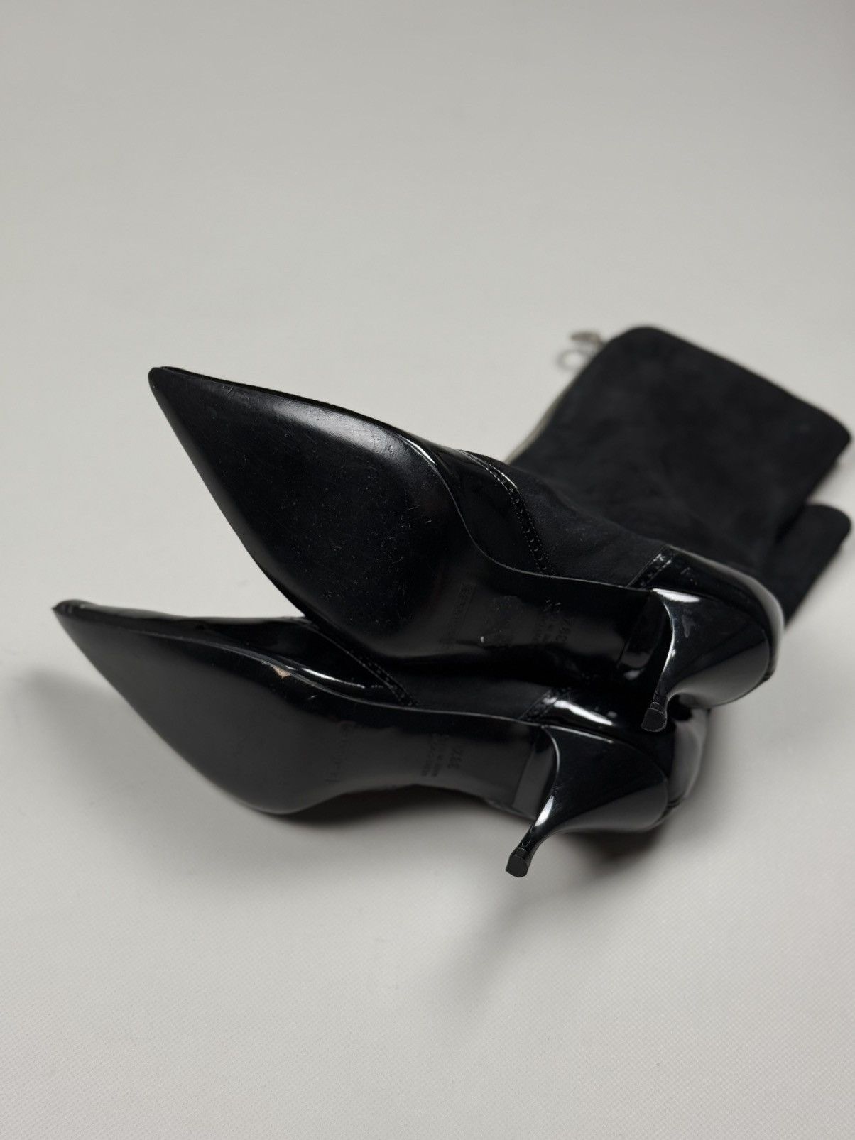 Marc Jacobs Marc Jacobs Heeled Full Zip Leather Suede Ankle Boots Shoes Size US 9.5 / IT 39.5 - 16 Thumbnail