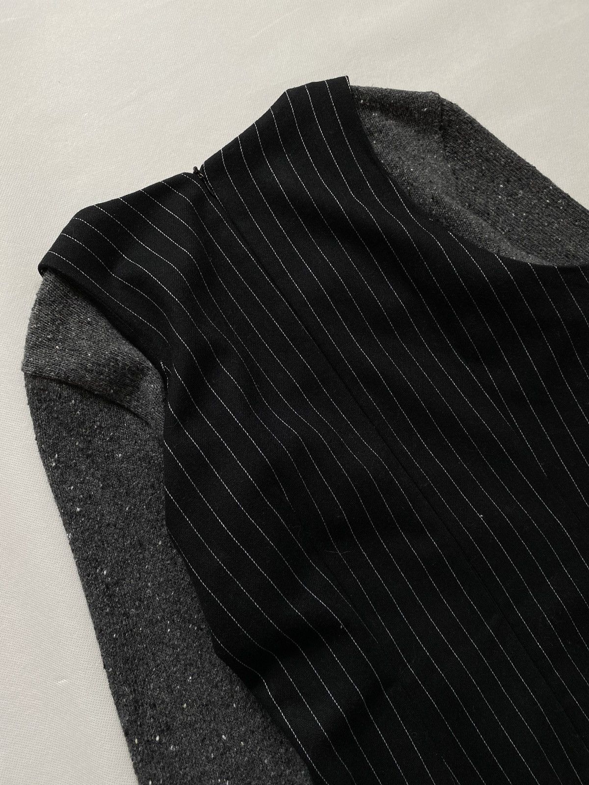 Dolce & Gabbana × Vintage Dolce & Gabbana Vintage Stripped Wool Dress Sirena Style Size M / US 6-8 / IT 42-44 - 7 Thumbnail