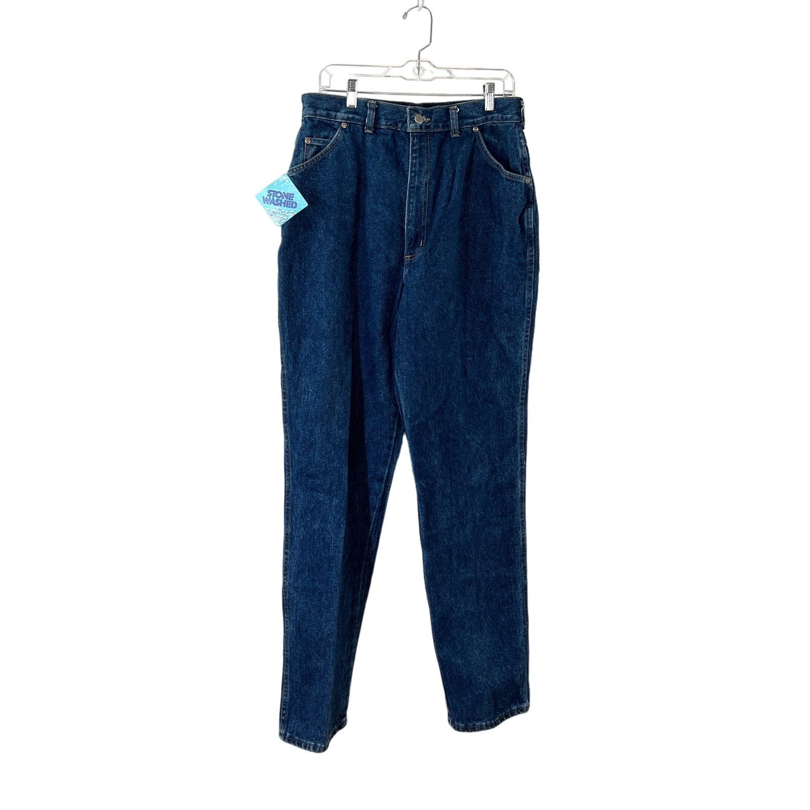 Vintage Vintage 80s Avon Fashions Jeans Stone Washed High Waisted Size 33" - 1 Thumbnail