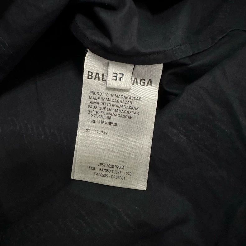 Balenciaga Balenciaga size 37 SS21 Long Sleeve Shirt with Full Bullet Size US M / EU 48-50 / 2 - 7 Thumbnail