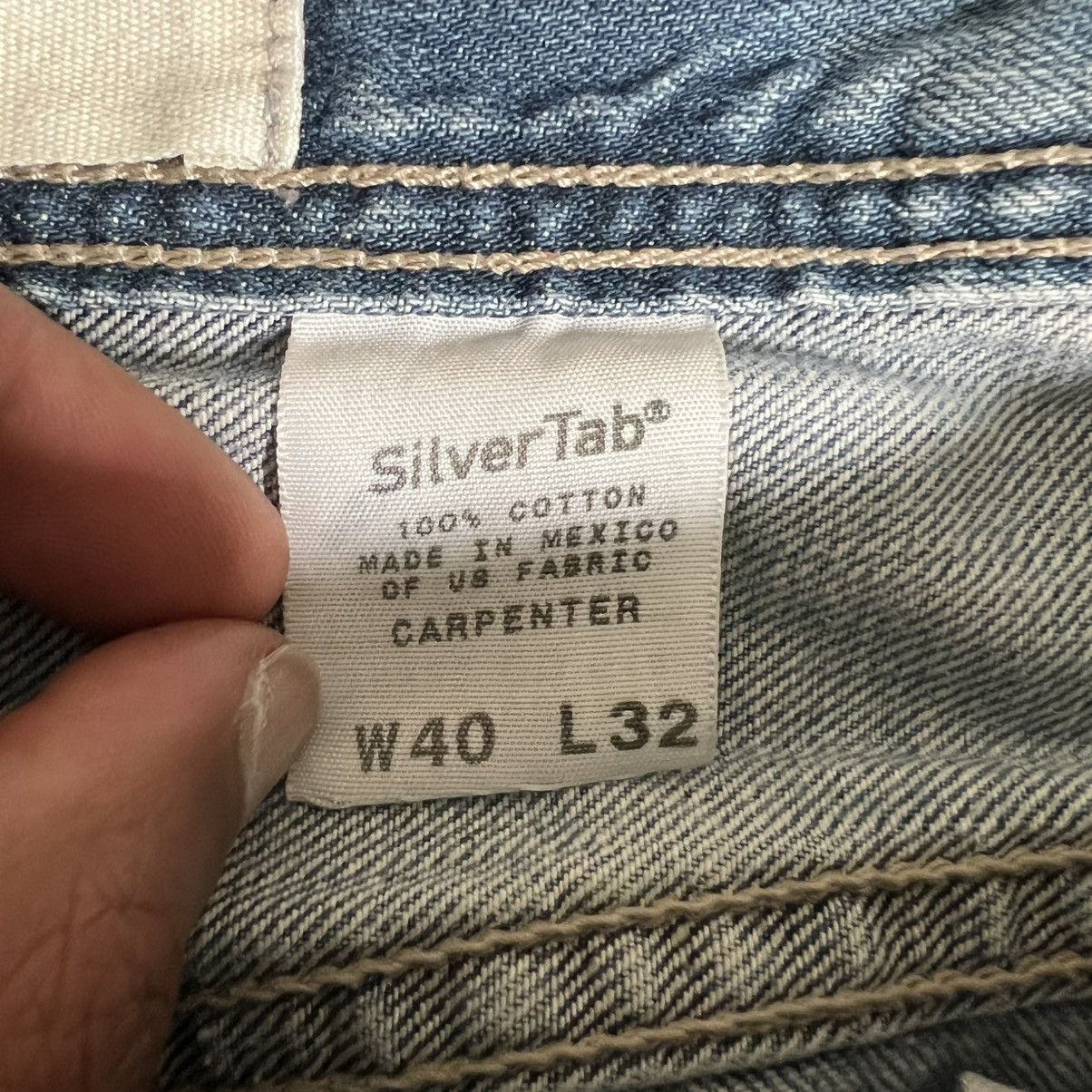 Levi's Vintage Levis Silvertab Baggy Carpenter Southpole Jnco Size US 40 / EU 56 - 10 Thumbnail