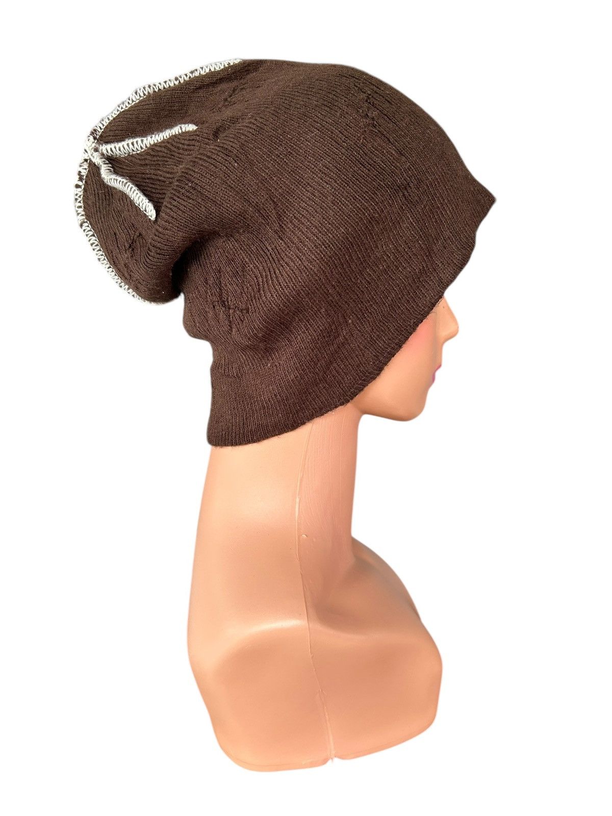 Japanese Brand × Kapital × Vintage Skull Japanese Distressed Punk Style Beanie Hats Size ONE SIZE - 2 Thumbnail