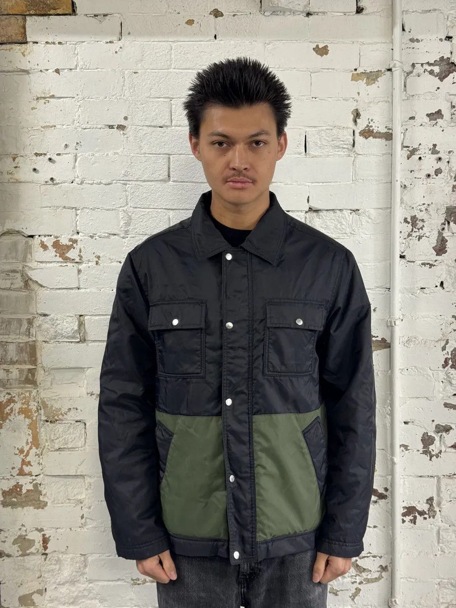 Dolce & Gabbana AW2003 Dolce & Gabbana Black & Khaki Green Nylon Jacket Size US M / EU 48-50 / 2 - 2 Thumbnail